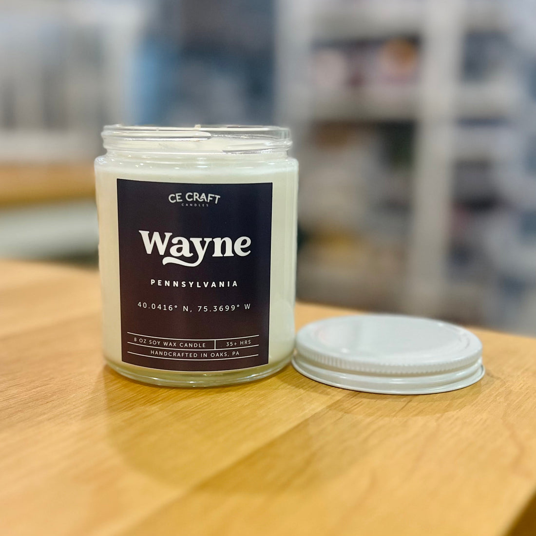 "Wayne" Candle