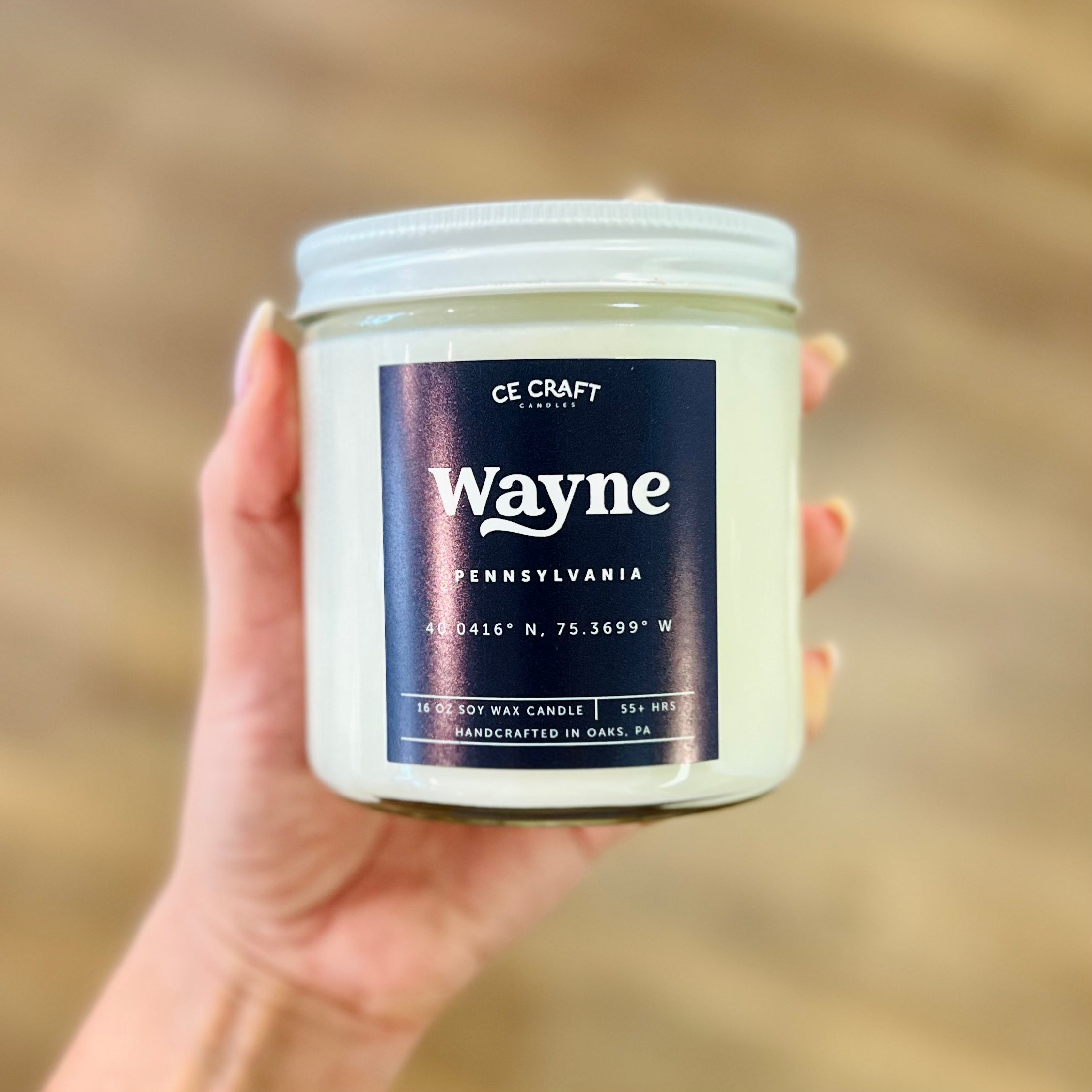 "Wayne" Candle