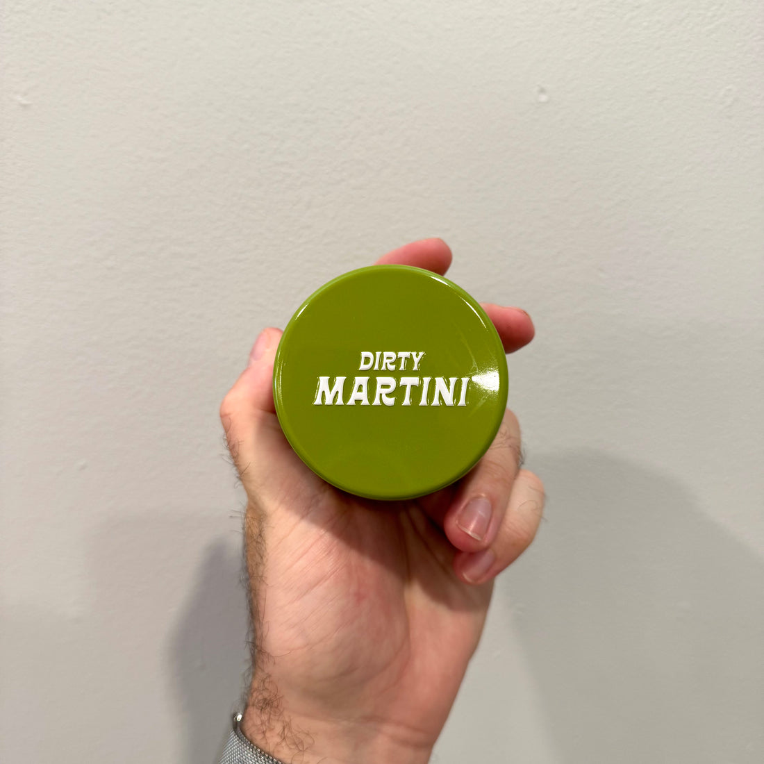 Dirty Martini Tin Candle