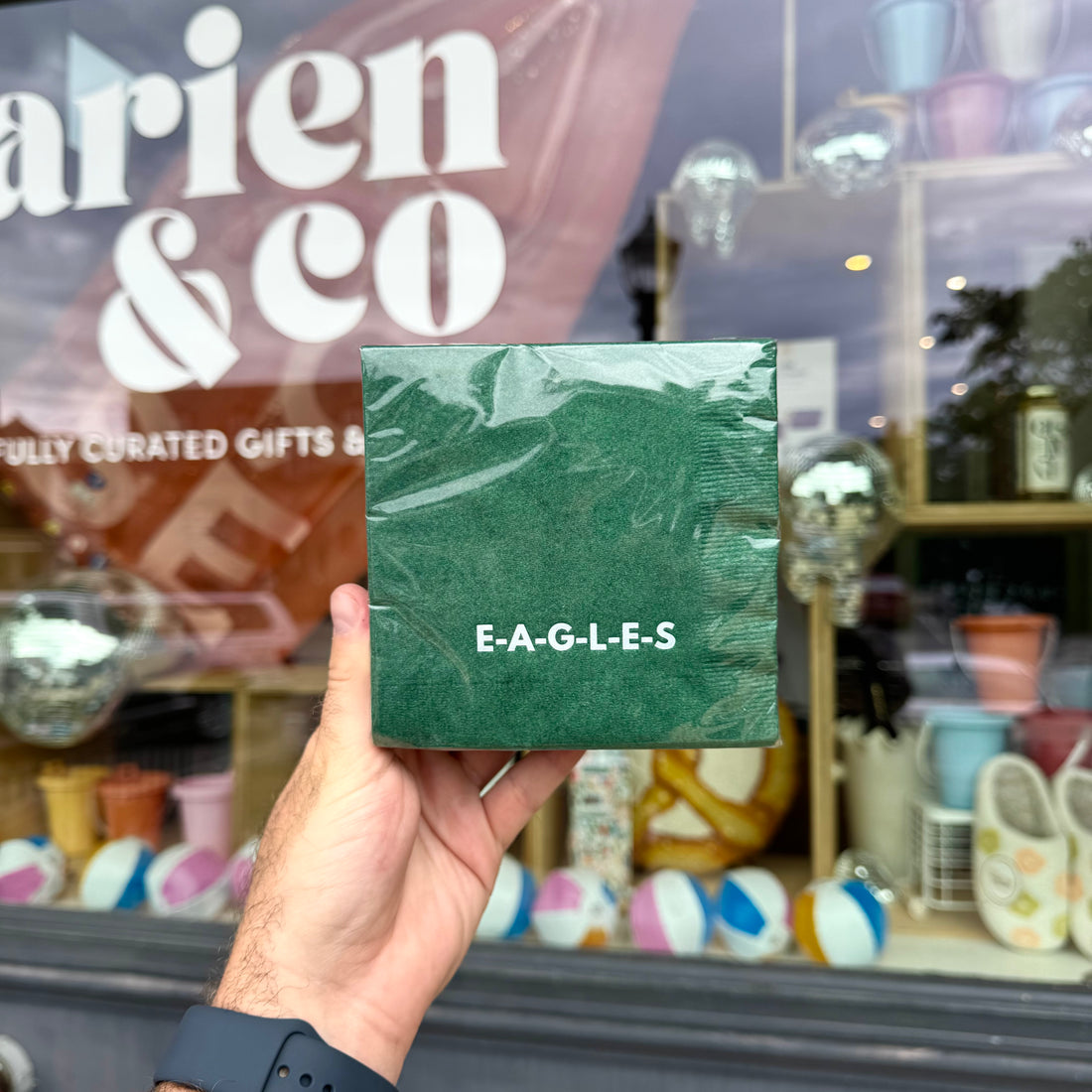 E-A-G-L-E-S Cocktail Napkins