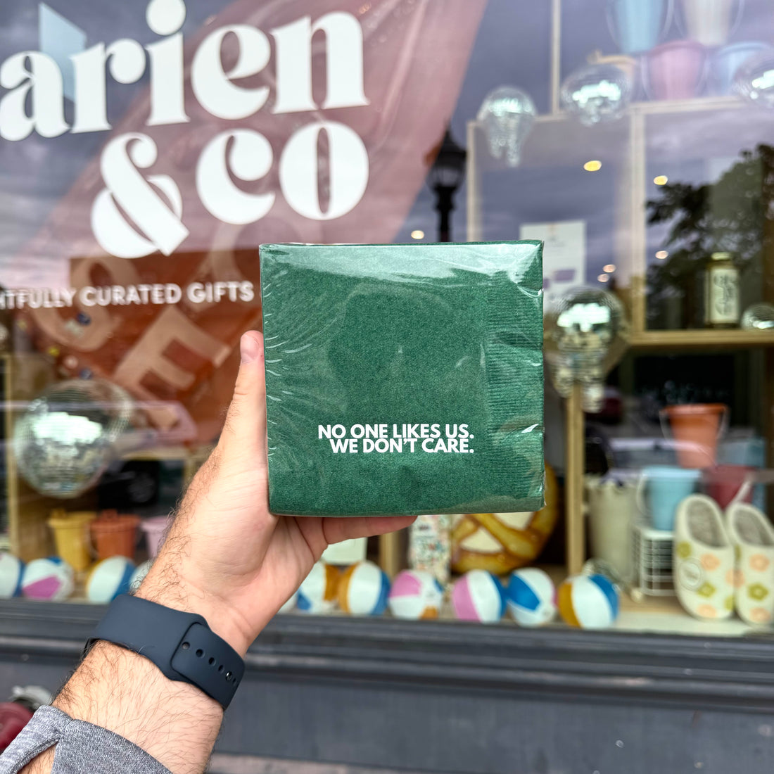 "No One Likes Us" Cocktail Napkins