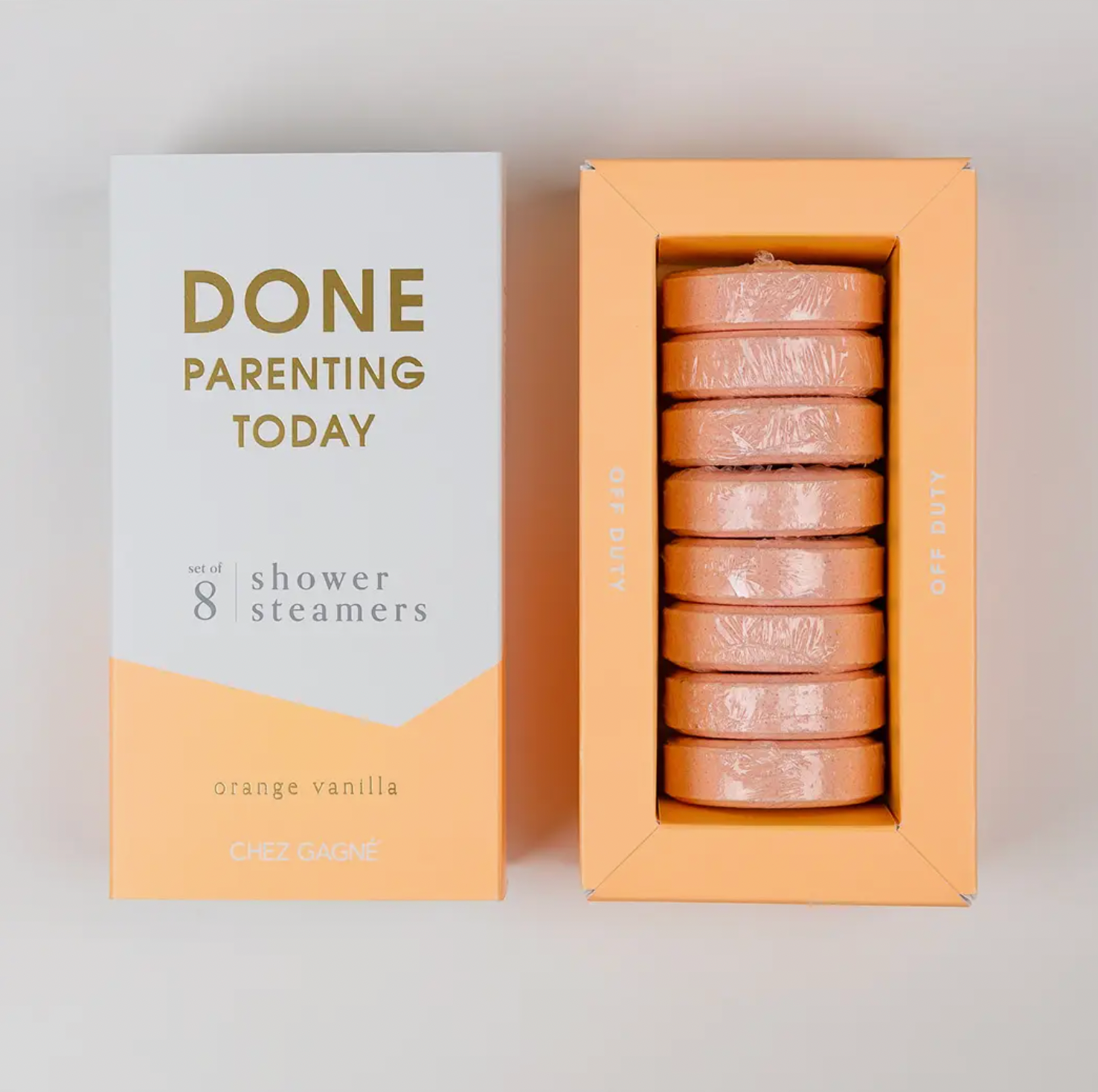 "Done Parenting" Shower Steamers