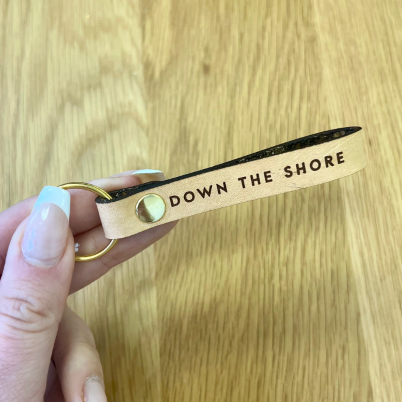 "Down The Shore" Key Chain