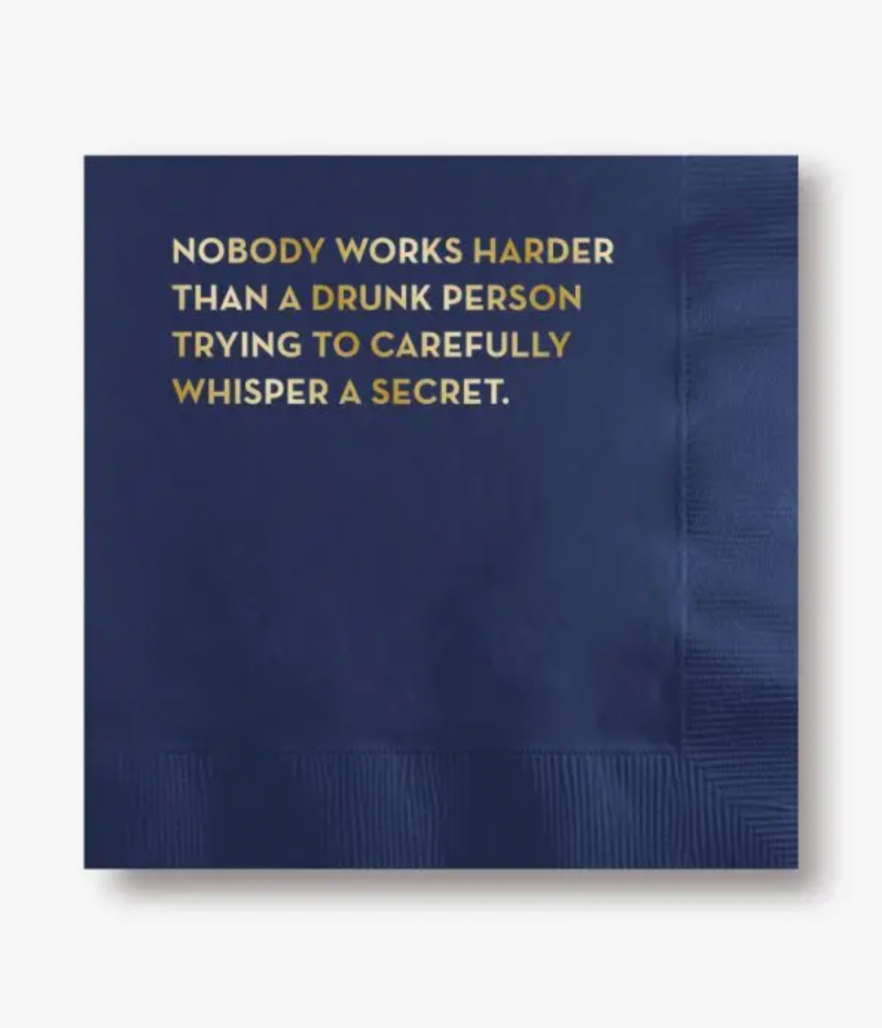 "Drunk Person" Cocktail Napkin