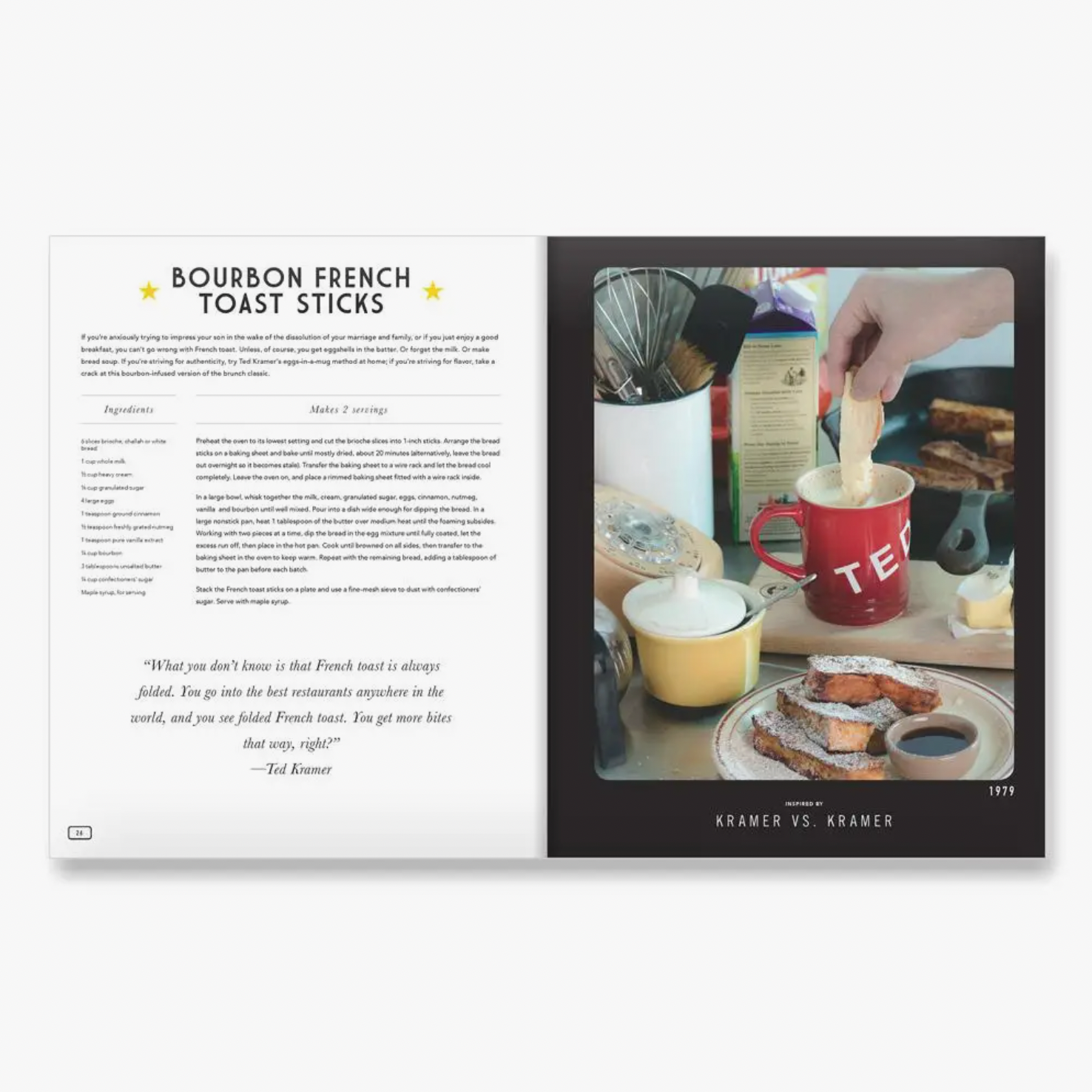 "Eat What You Watch" Cookbook