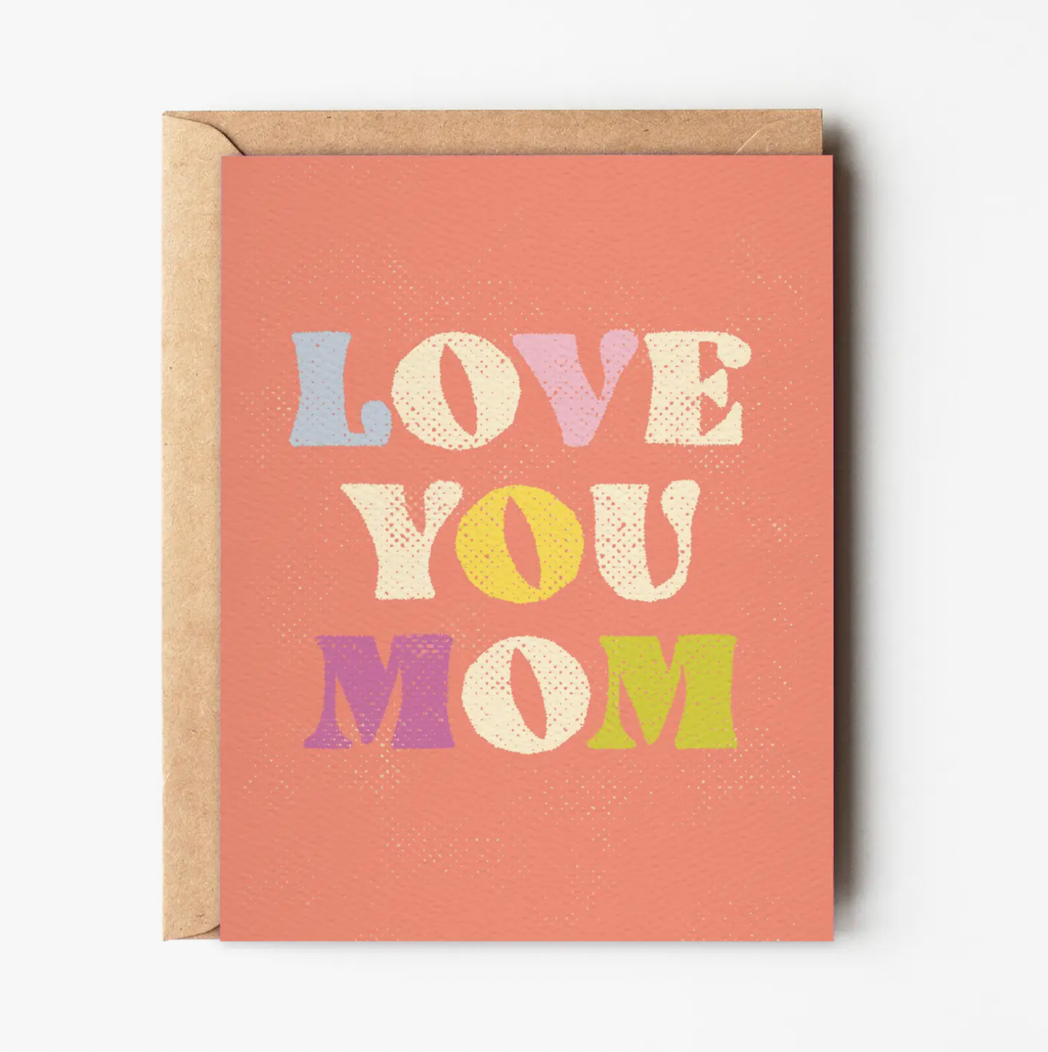 "Love You Mom" Card