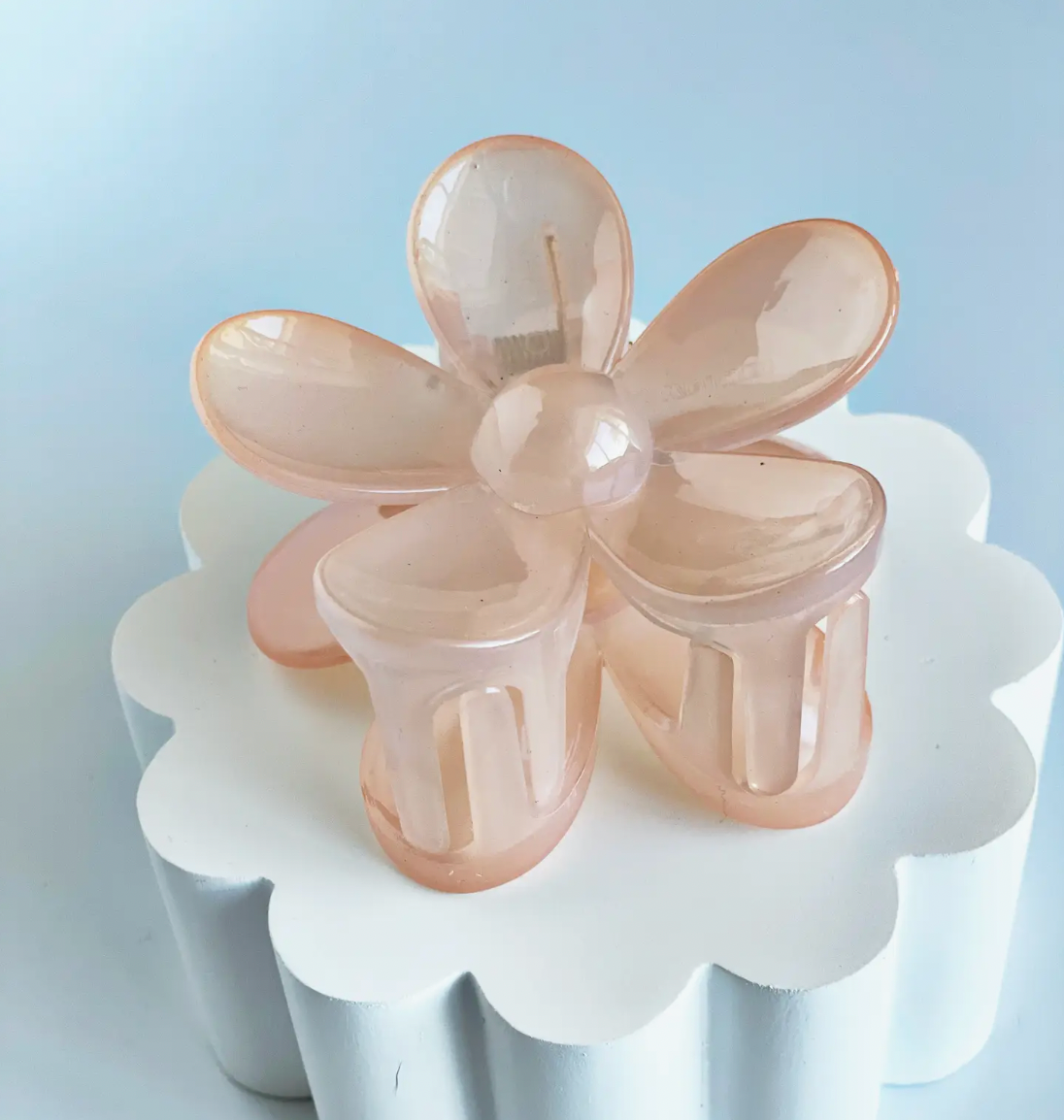 "Peach" Claw Hair Clip