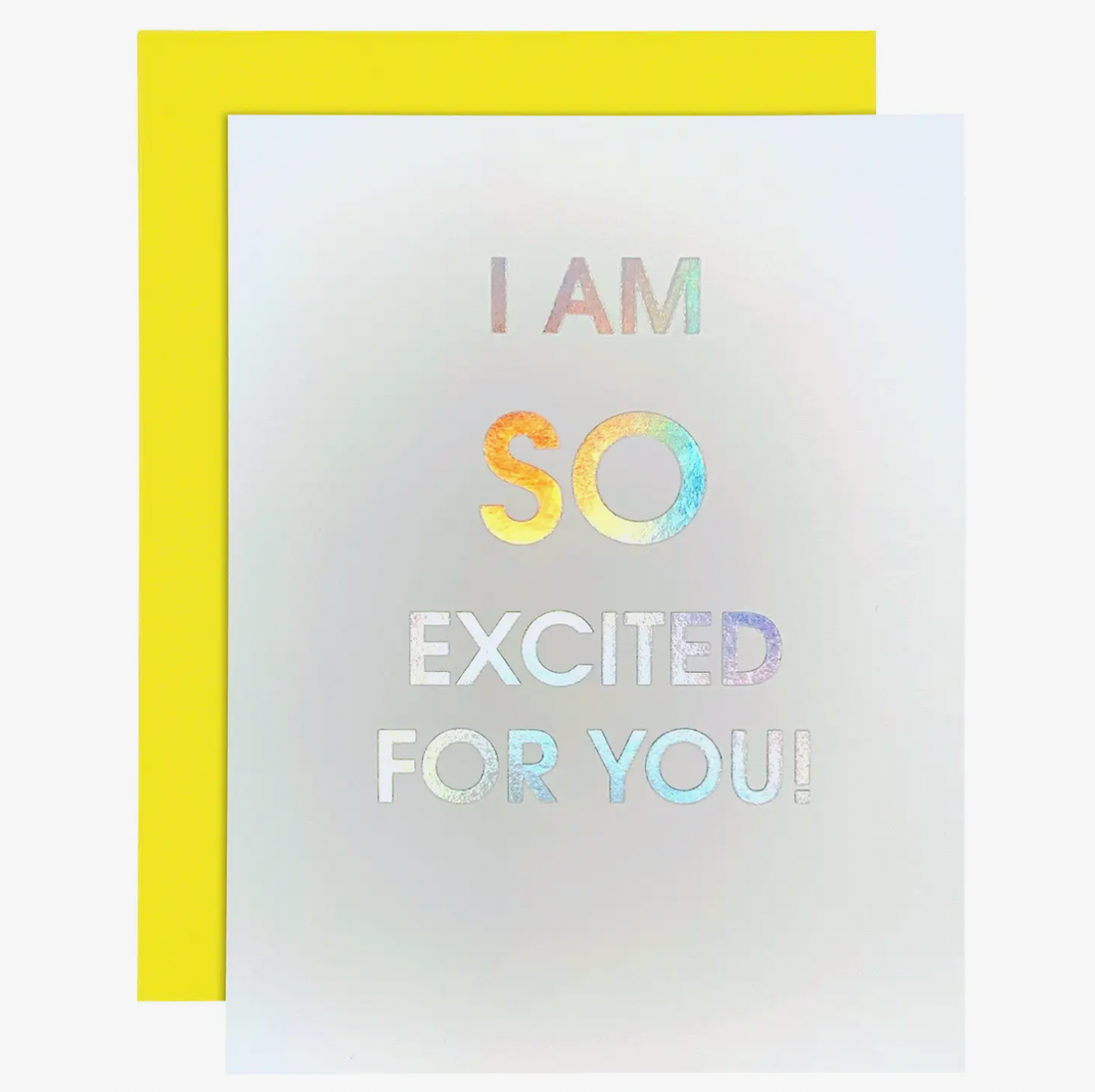 "So Excited" Card
