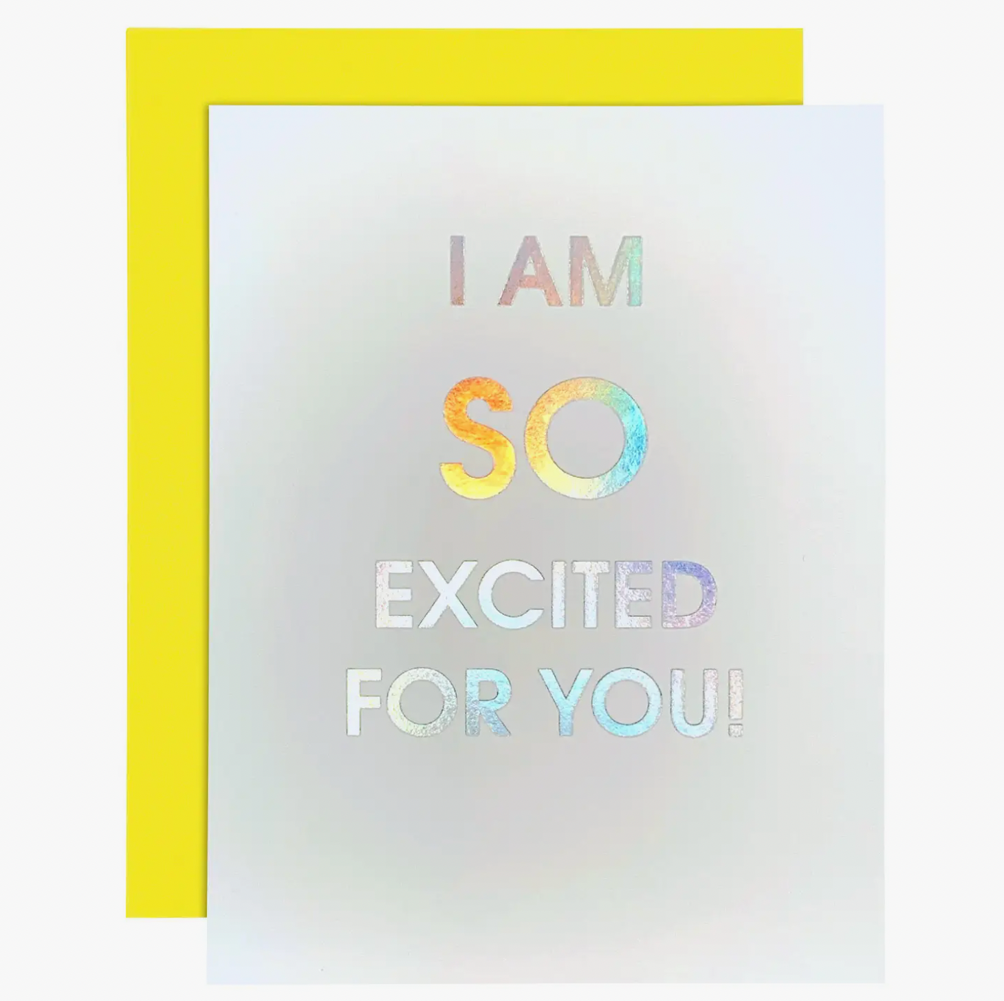 "So Excited" Card