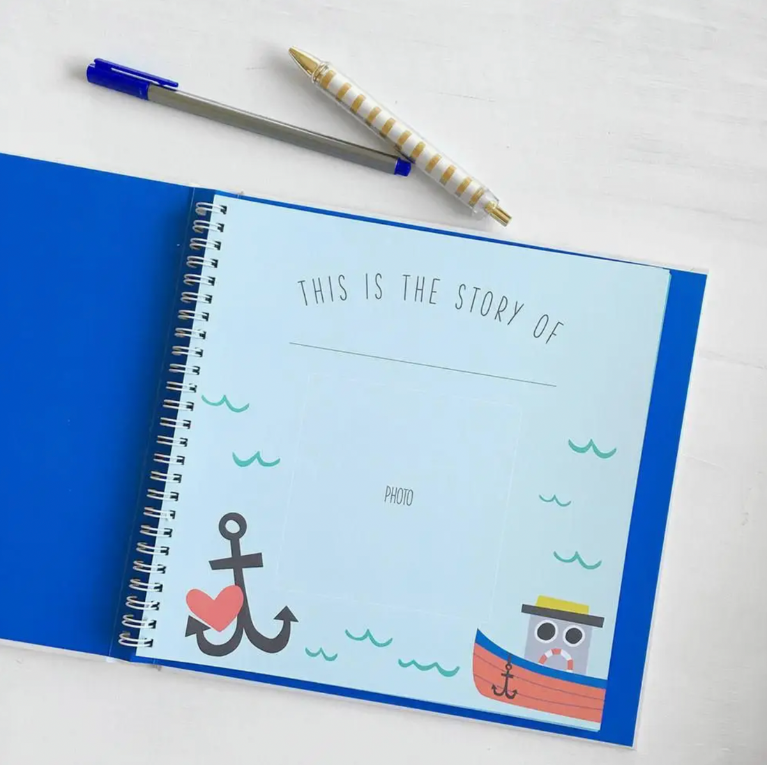 Captain Baby Memory Book