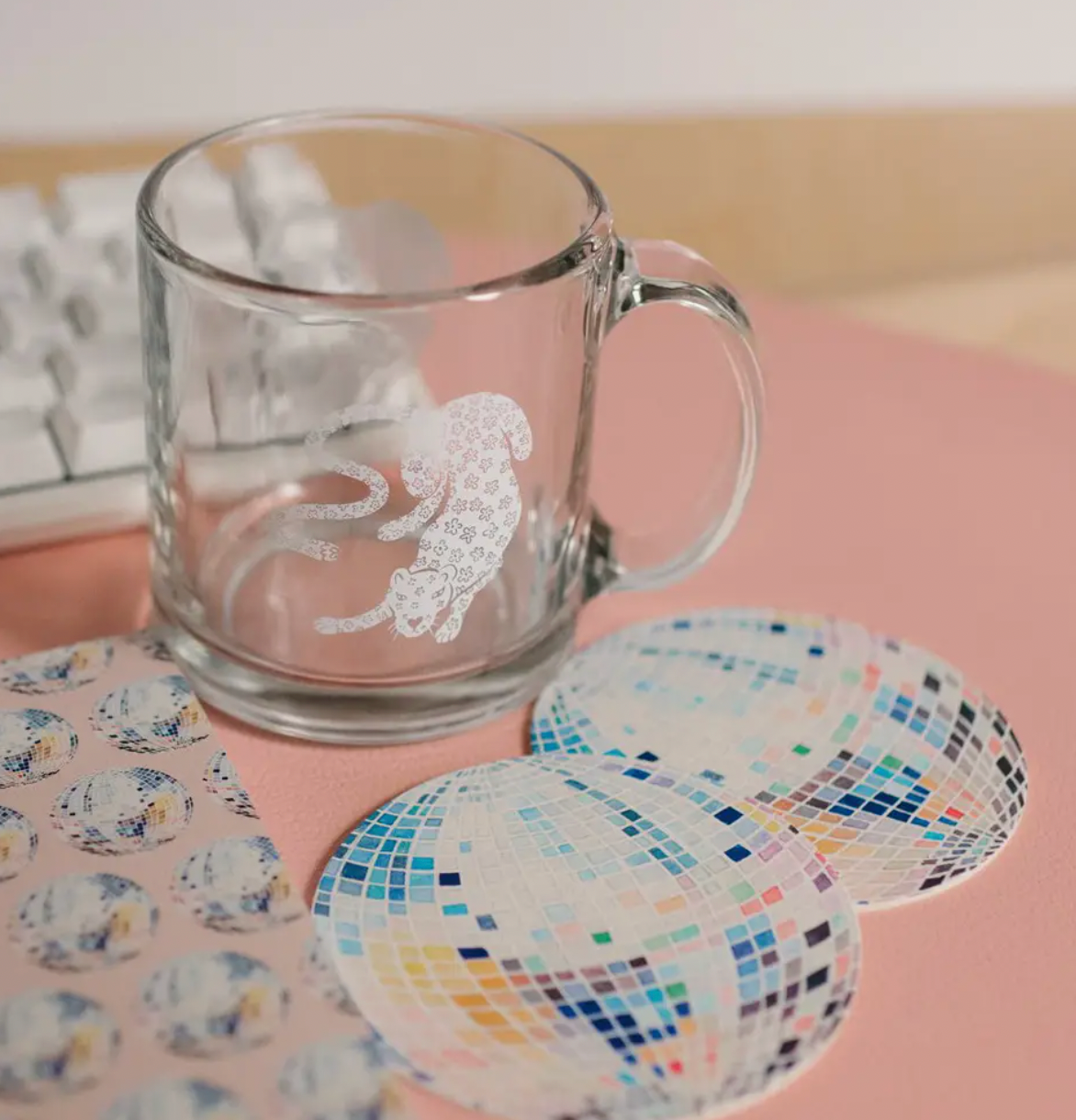 Disco Ball Coasters