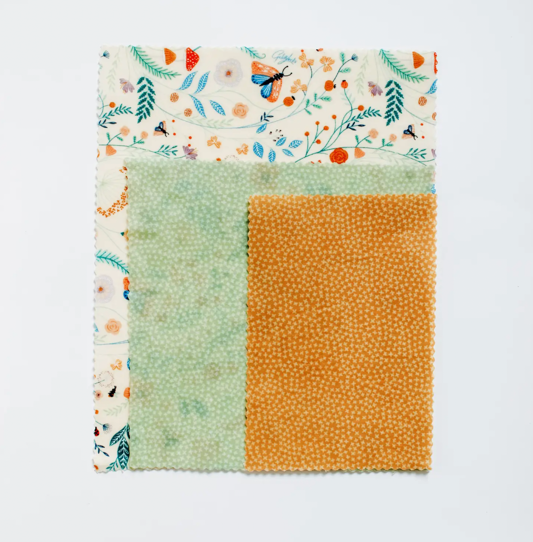 Floral Beeswax Food Wrap Set