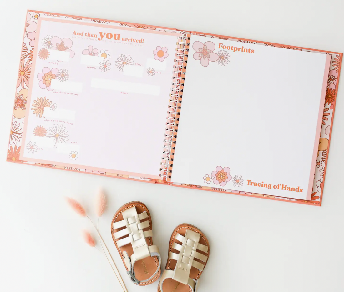 Flower Baby Memory Book
