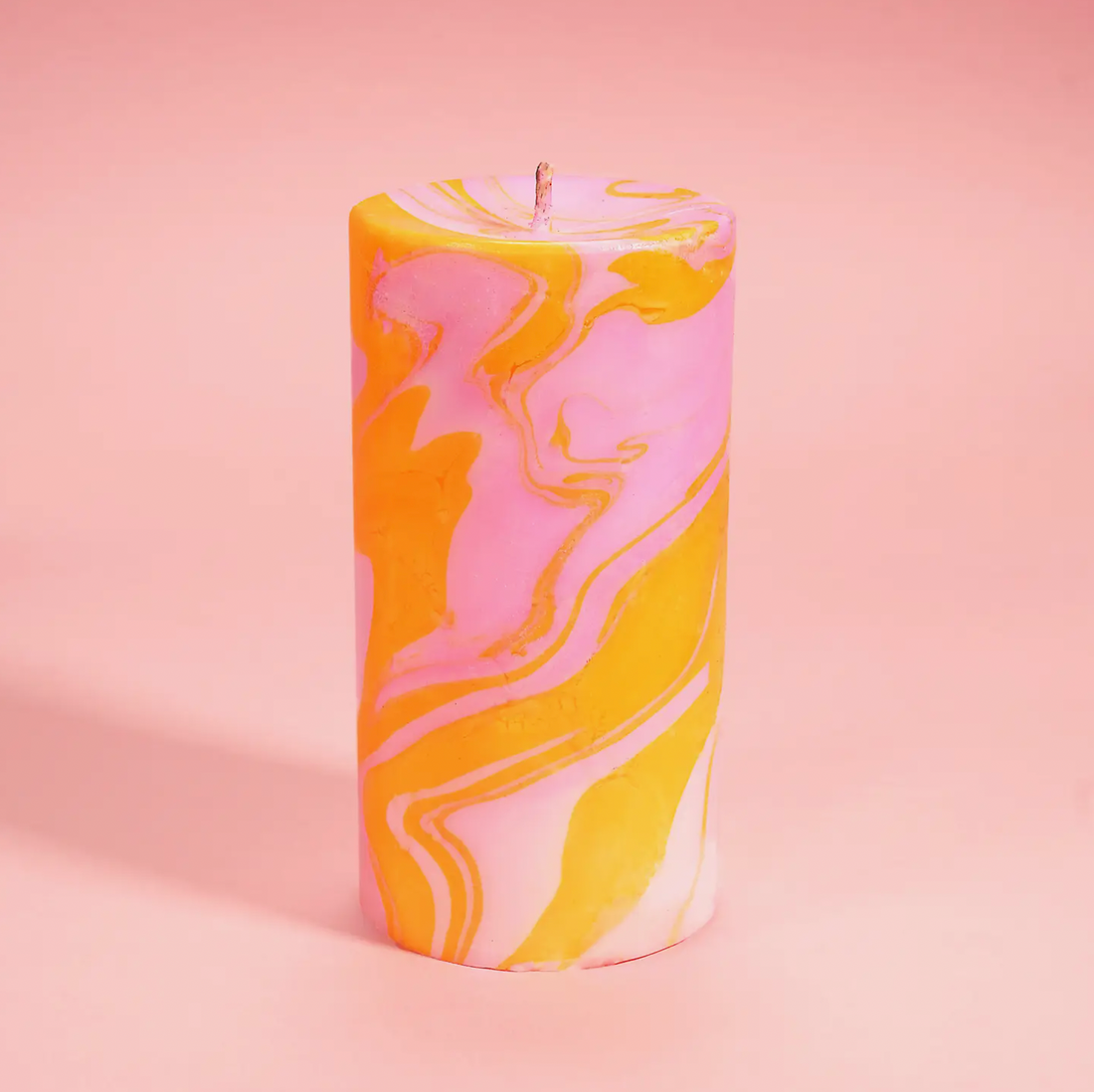 Marble Pillar Candle