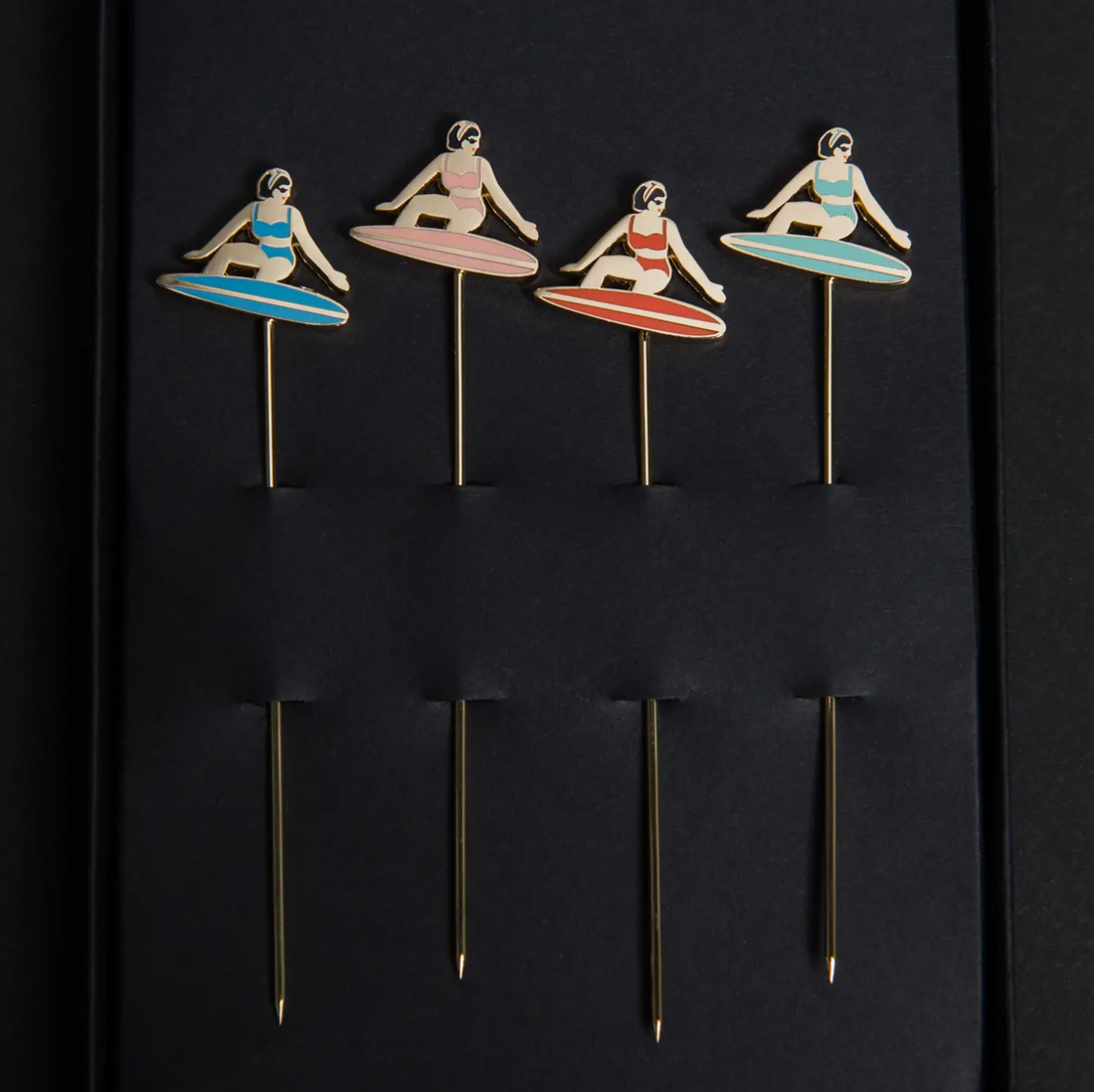 Surfer Cocktail Picks