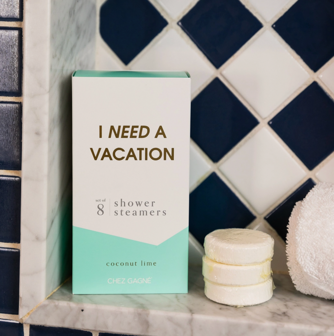 "I Need a Vacation" Shower Steamers
