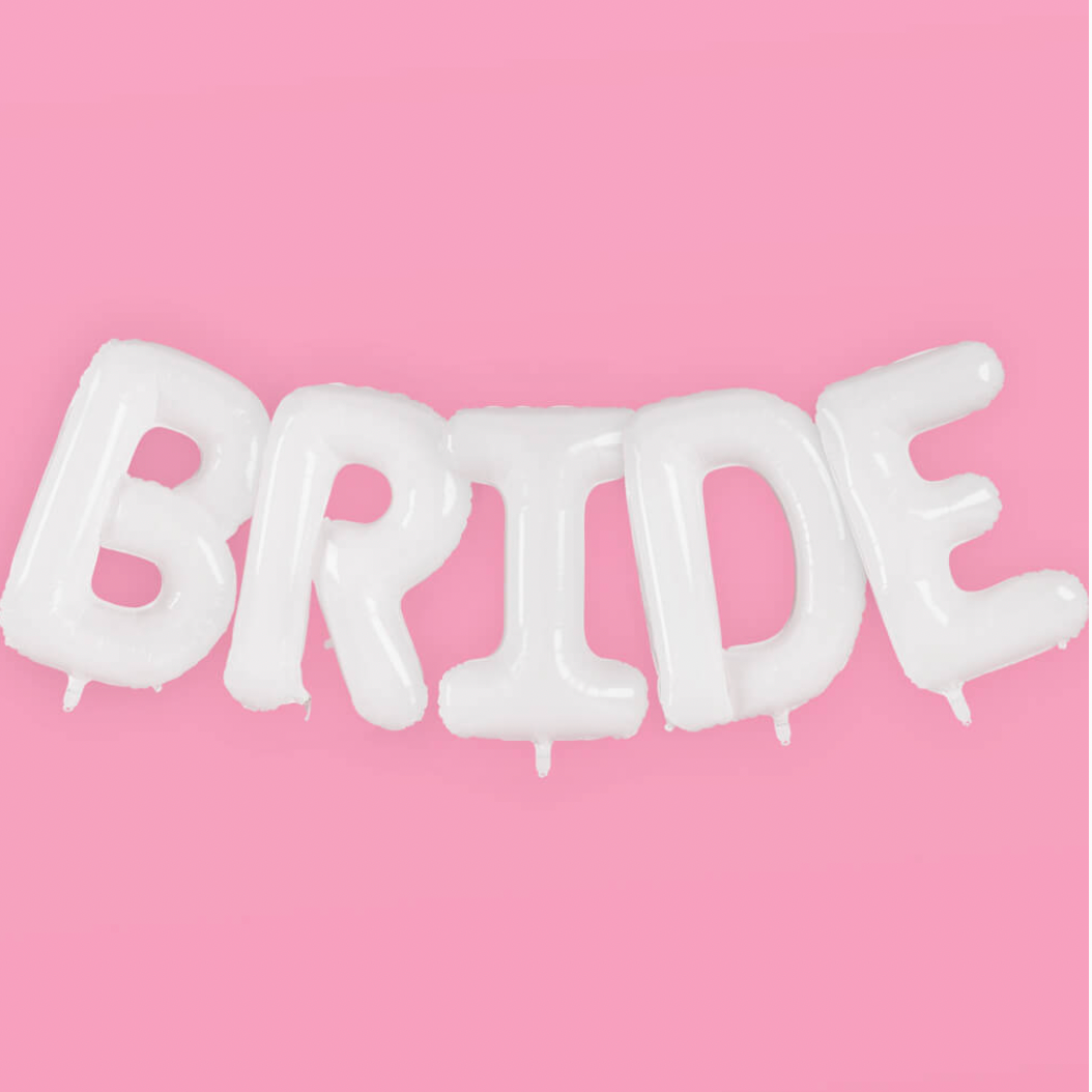XL "Bride" Balloons