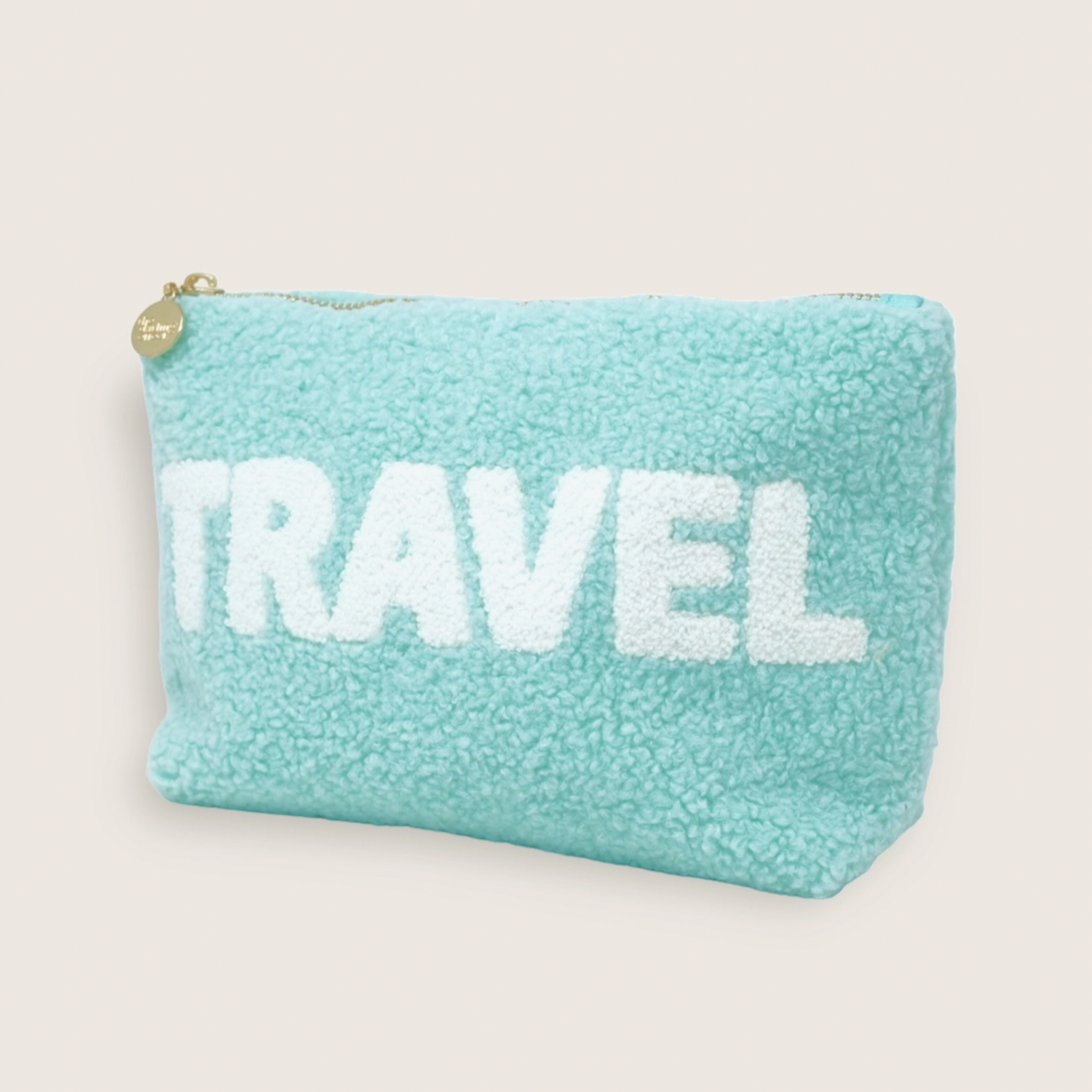 "Travel" Teddy Pouch