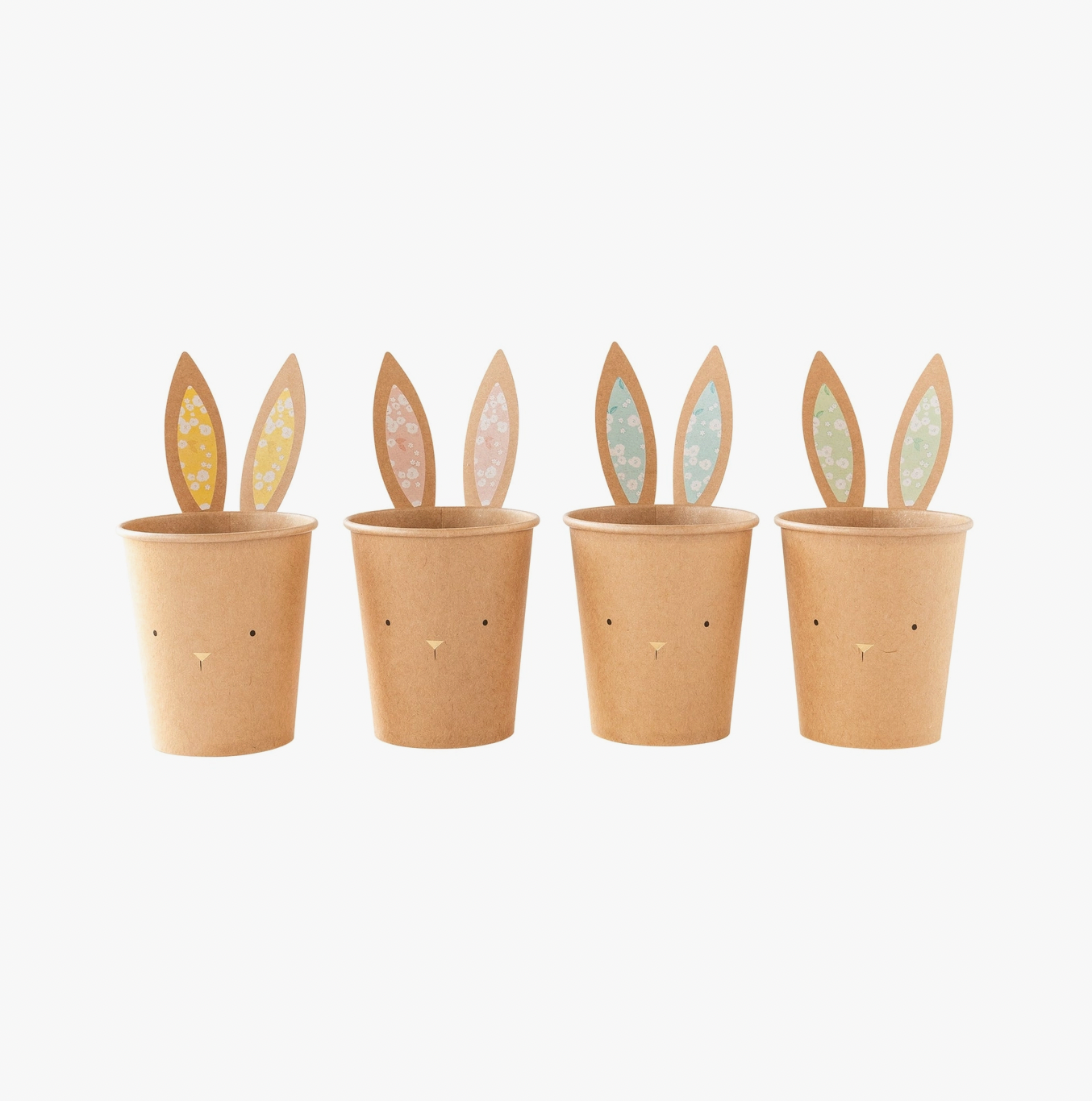 Easter Bunny Kraft Cup Set