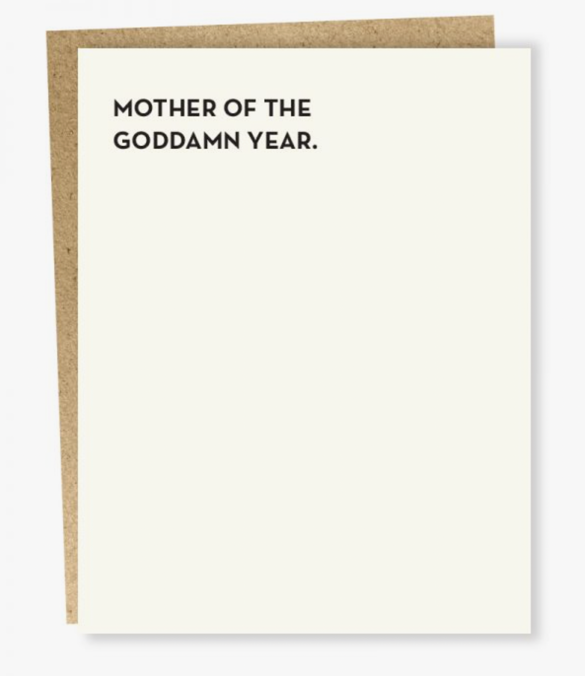 "Mother of the Year" Card