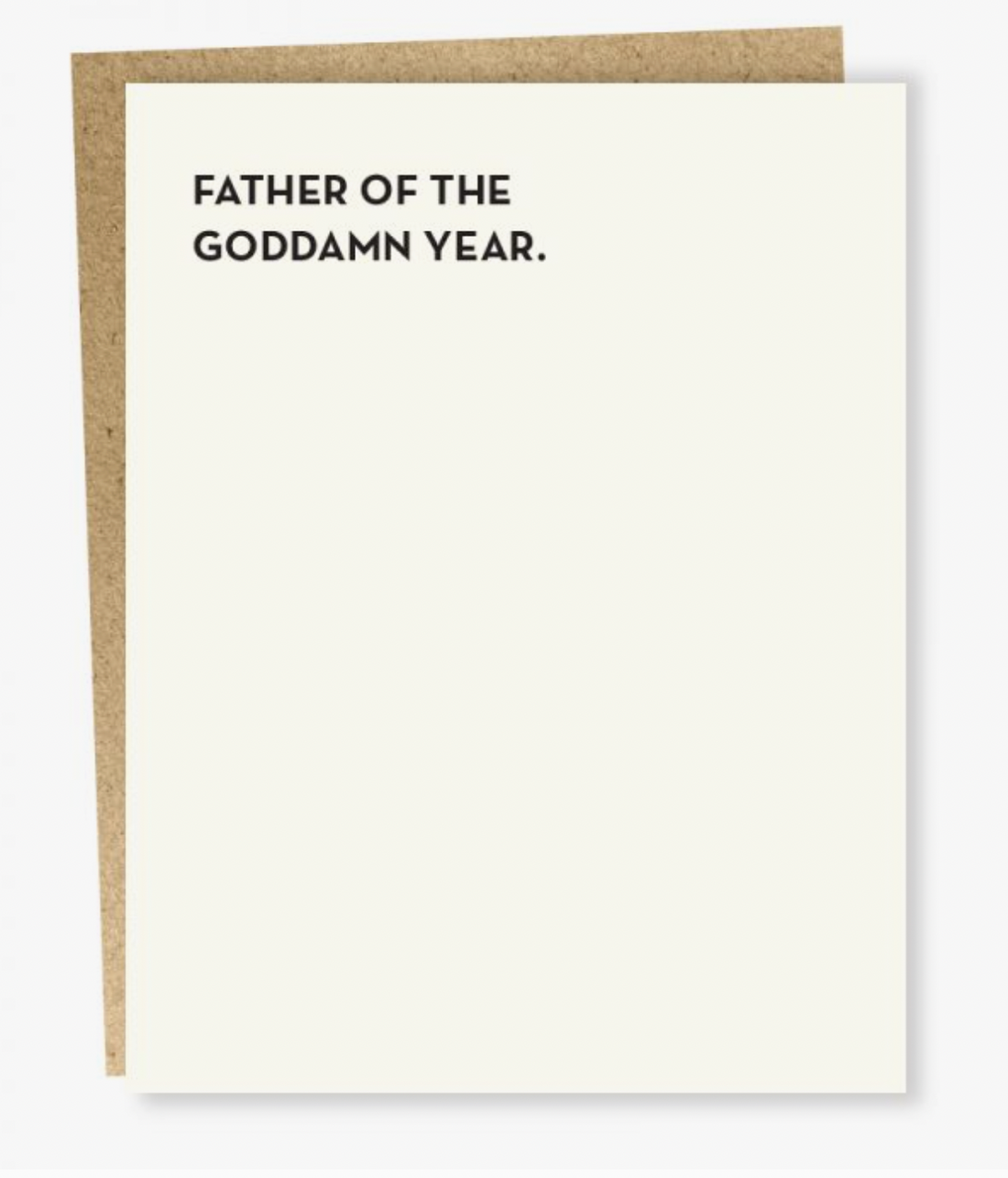 "Father of the Year" Card