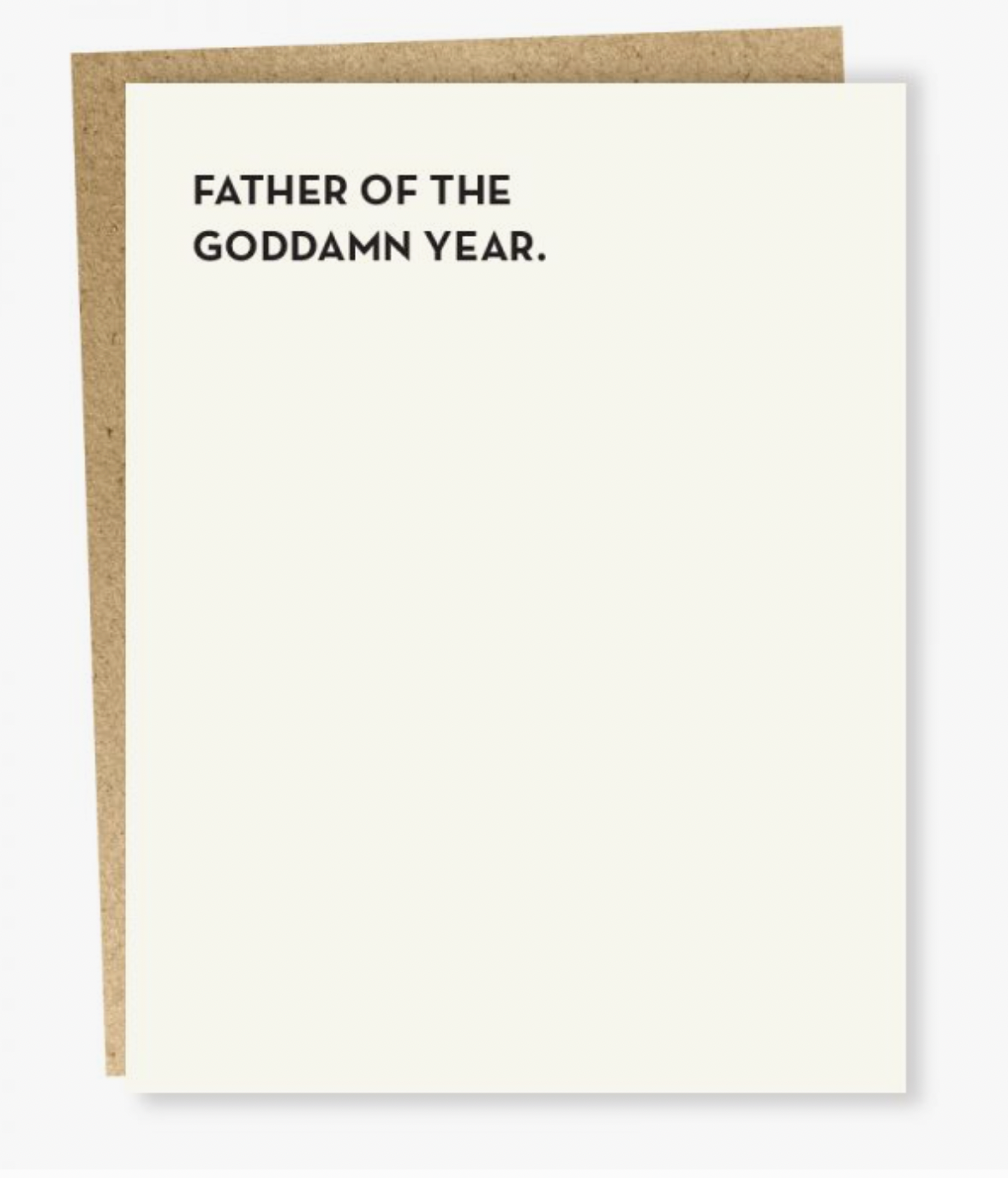 "Father of the Year" Card