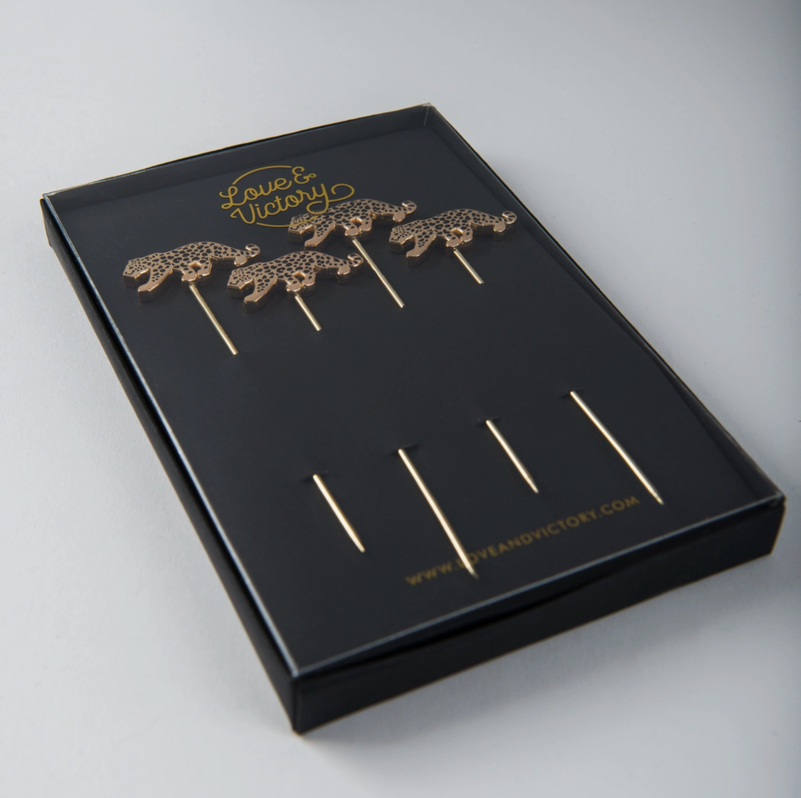 Leopard Cocktail Picks