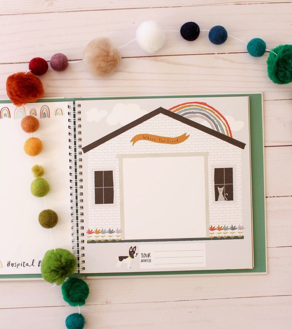 Little Rainbow Memory Book