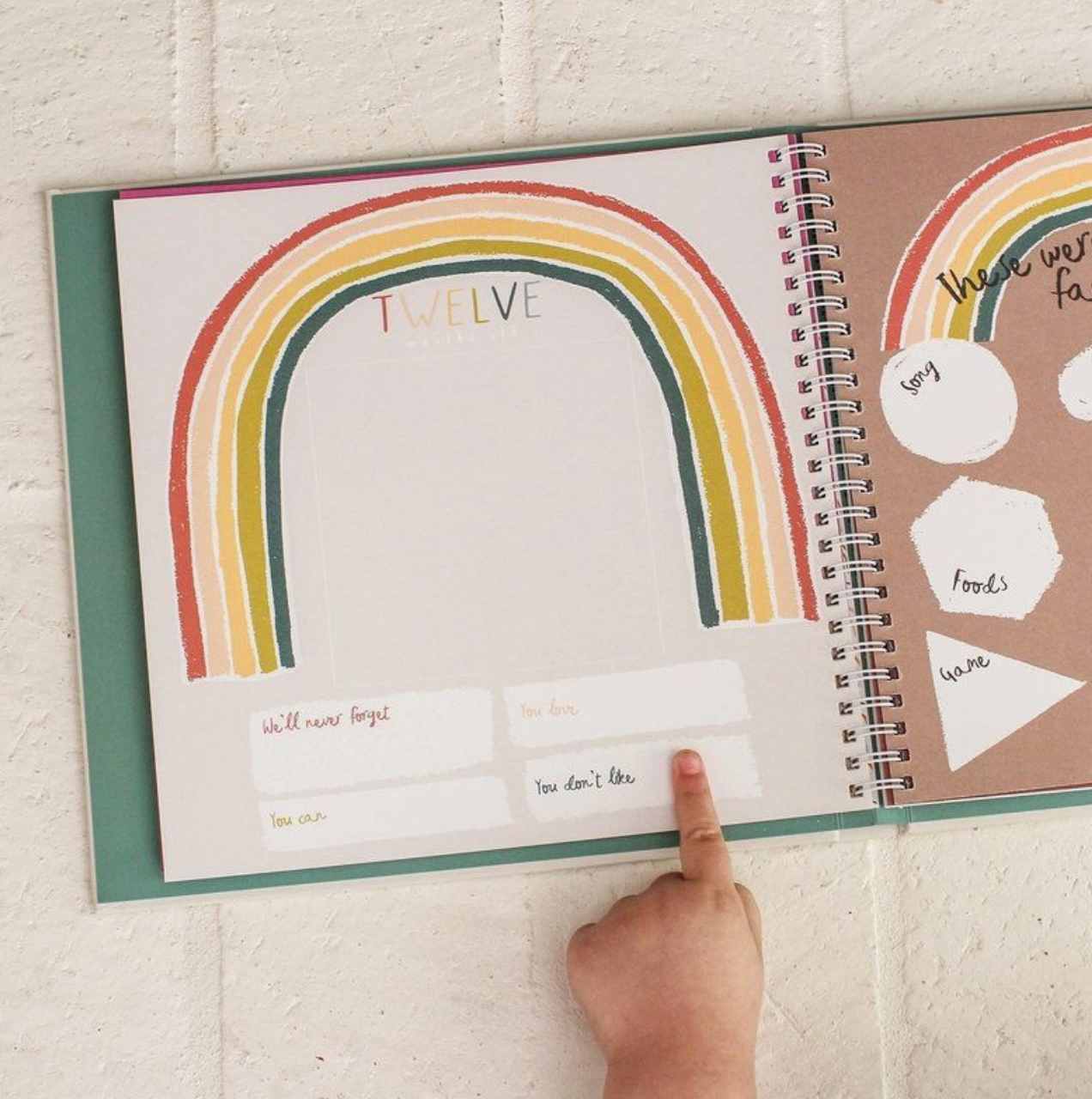 Little Rainbow Memory Book