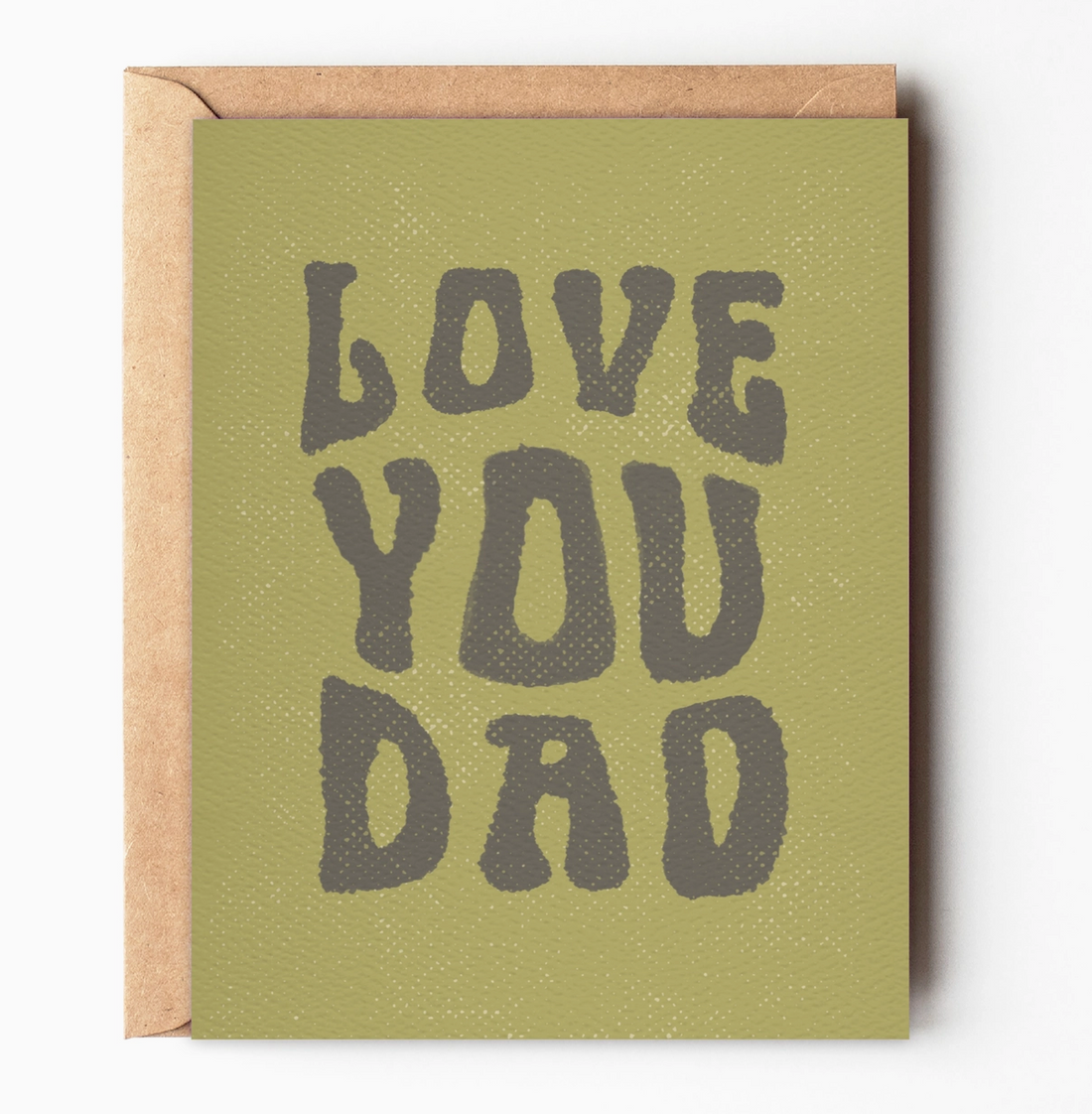 "Love You Dad" Card