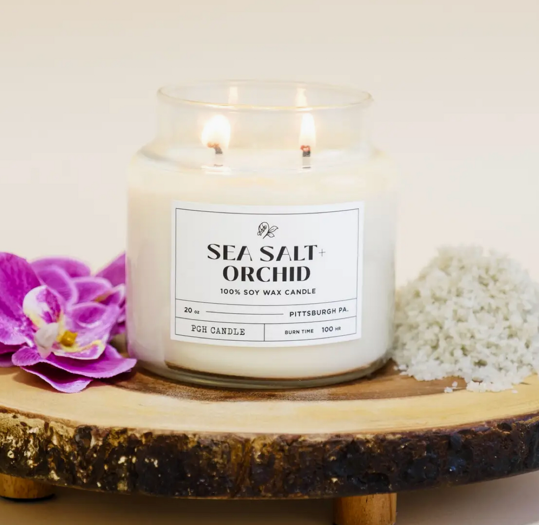 Sea Salt & Orchid Candle (20 oz.)