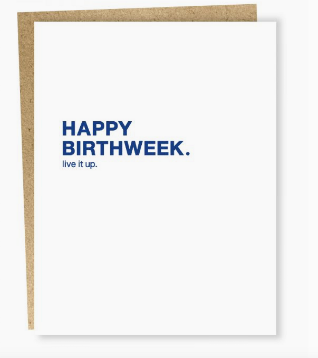"Birth Week" Card