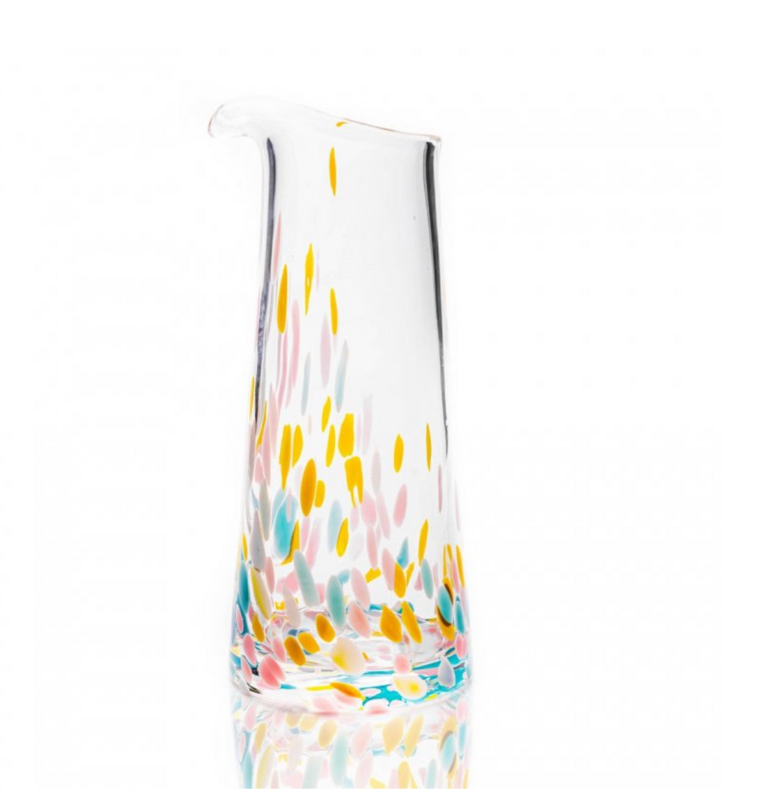 Rose & Yellow Confetti Caraf