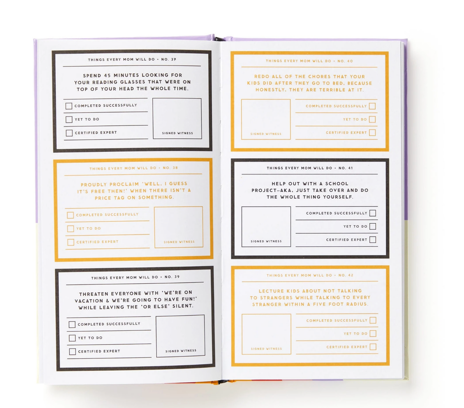 "A Trillion Cliches Every Mom Will Do" Book