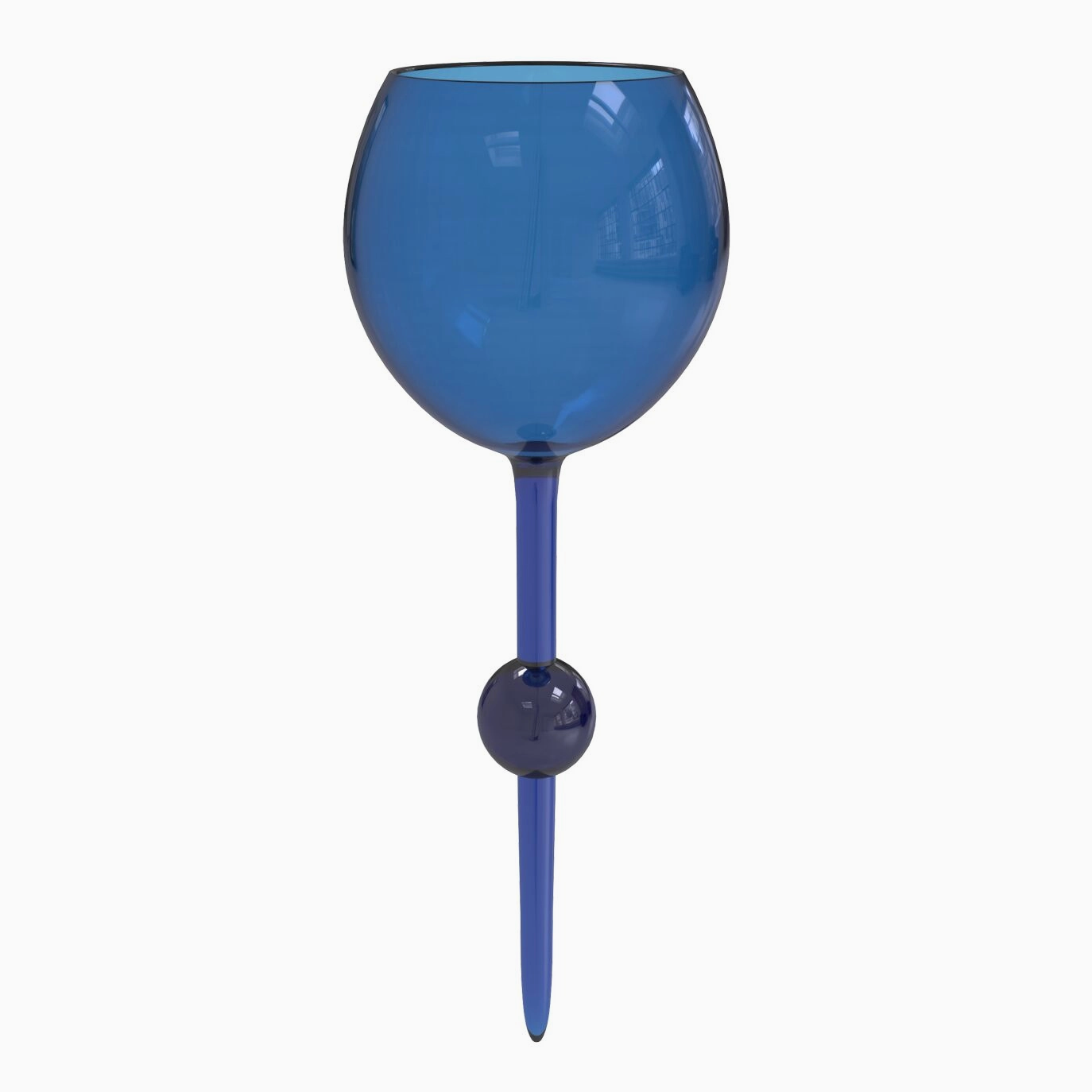 Indigo Beach Wine Glass