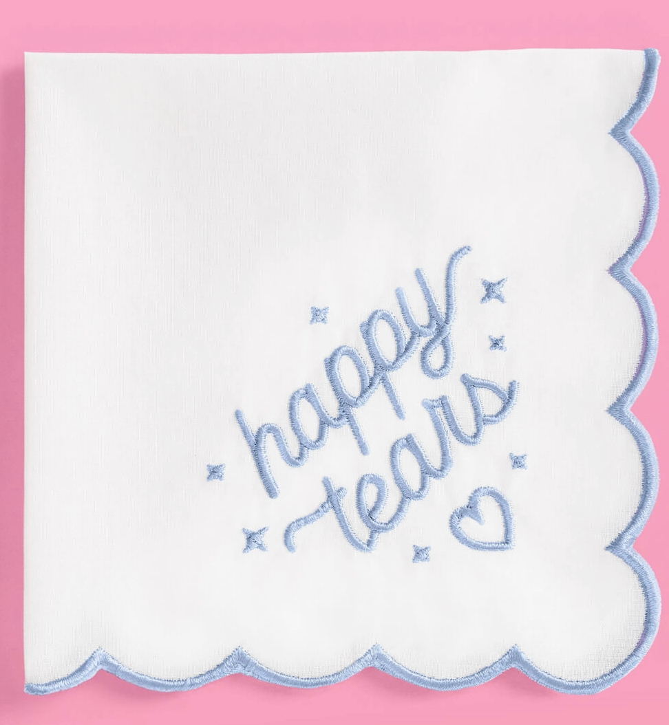 "Happy Tears" Handkerchief