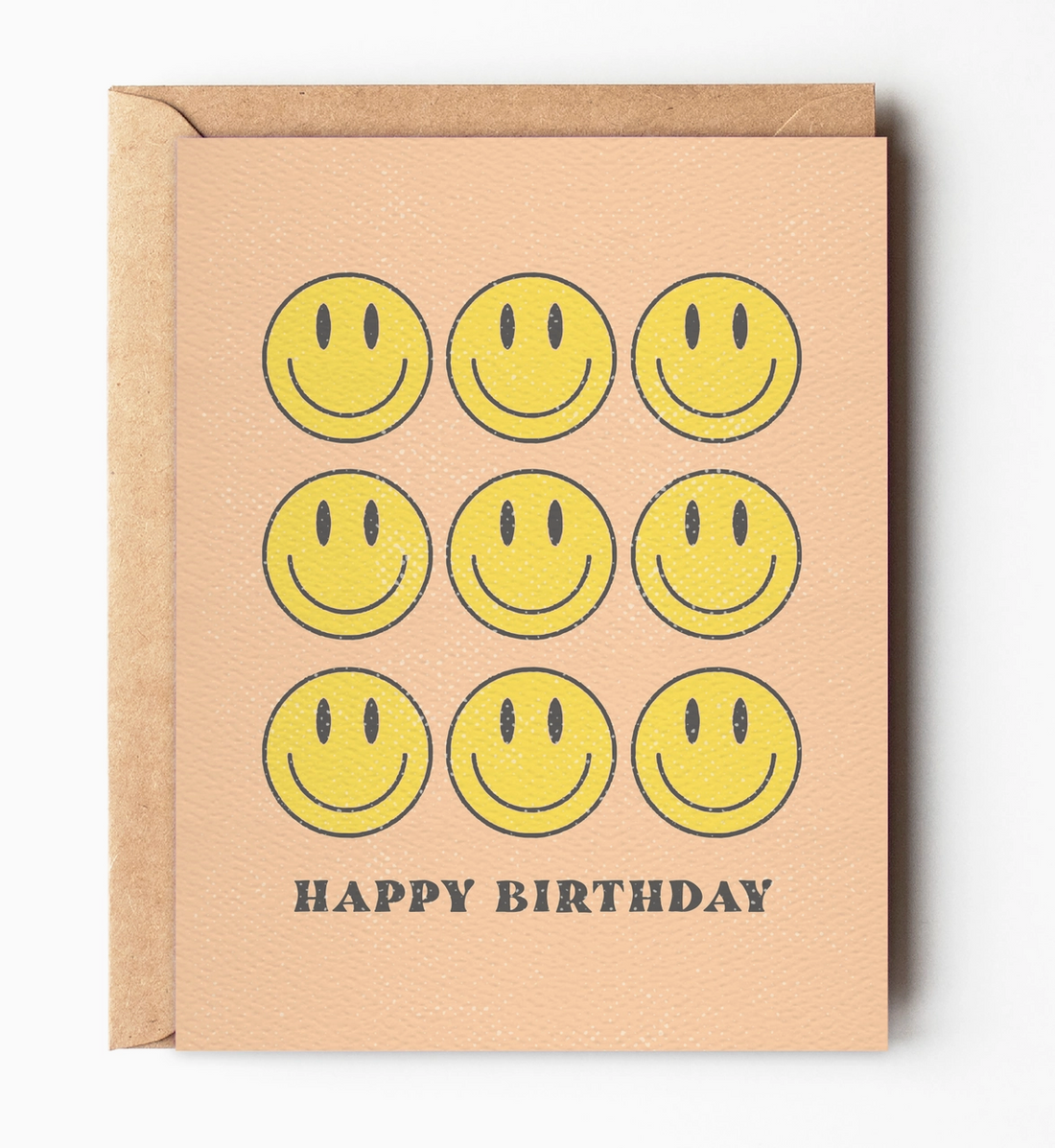 "Smiley Happy Birthday" Card