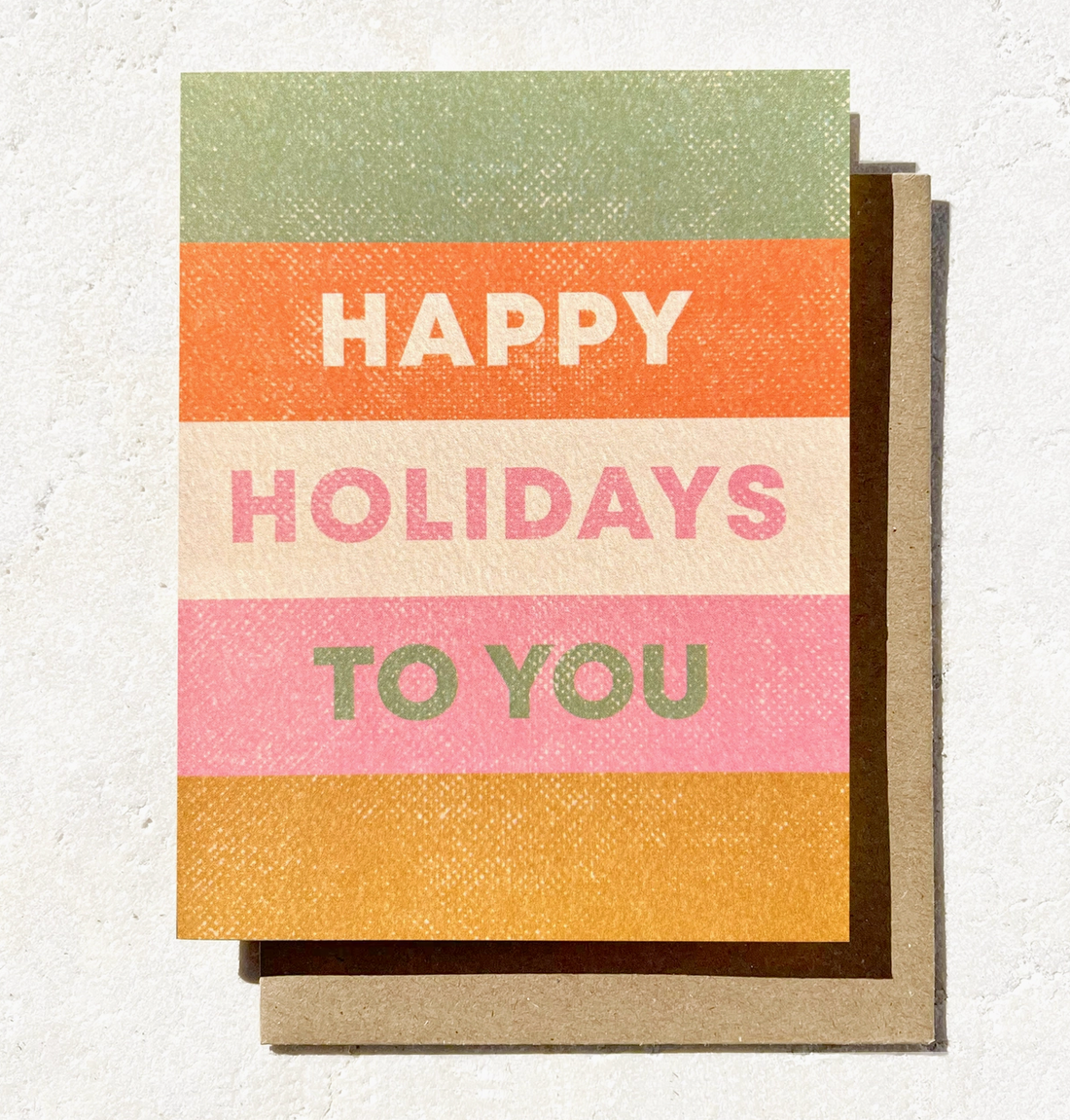 "Happy Holidays to You" Card