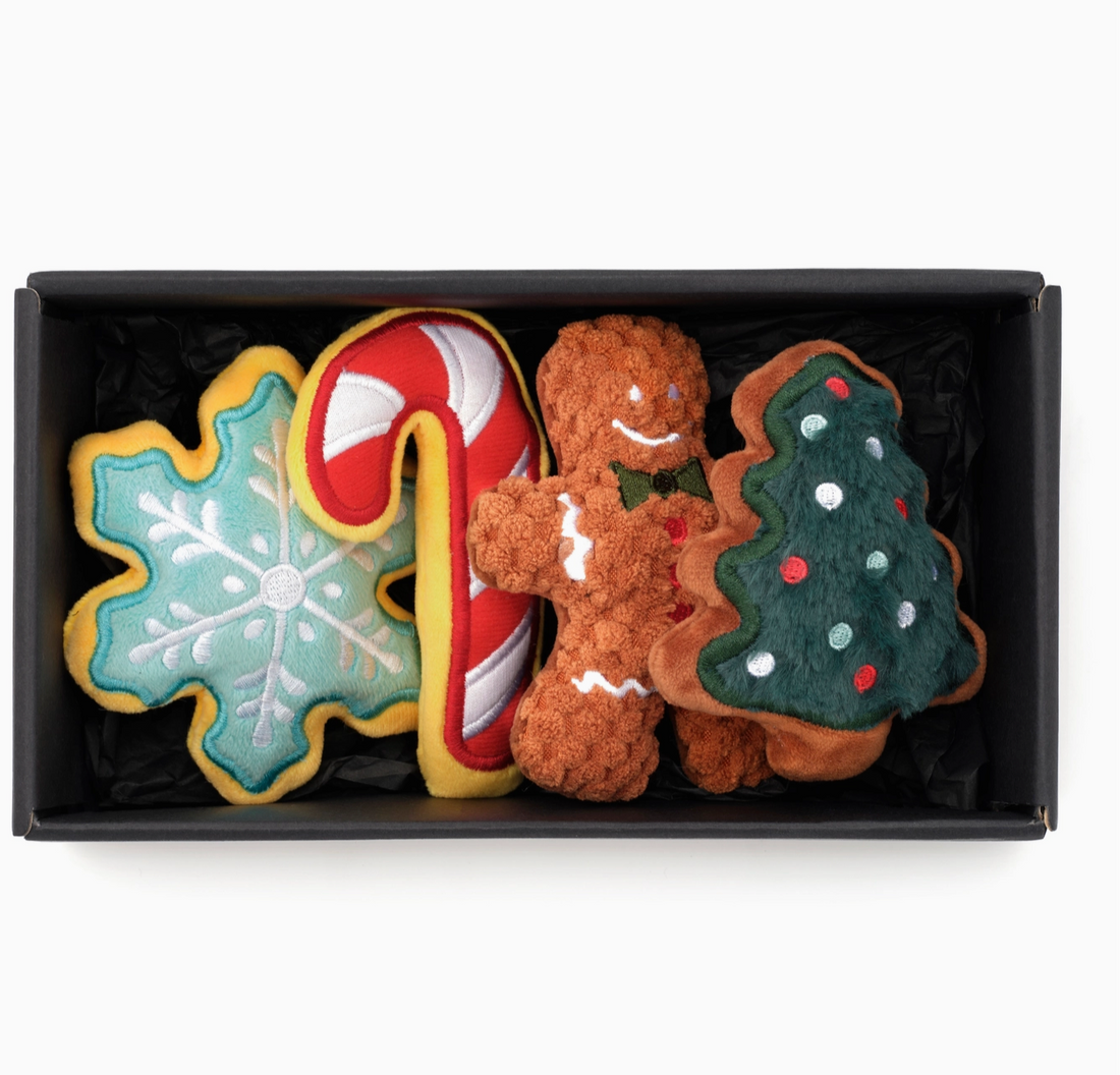 Christmas Cookie Dog Toy Set