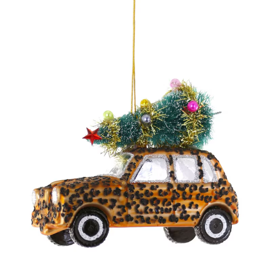 Bringing Home the Tree Ornament