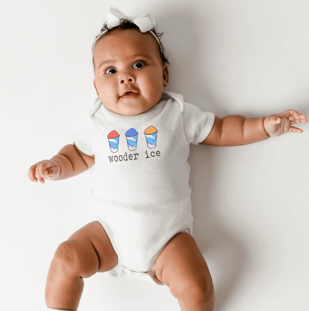 "Wooder Ice" Baby Onesie