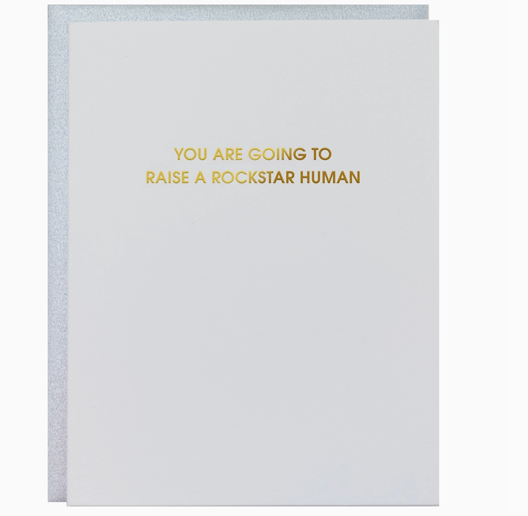 "Raise a Rockstar" Card