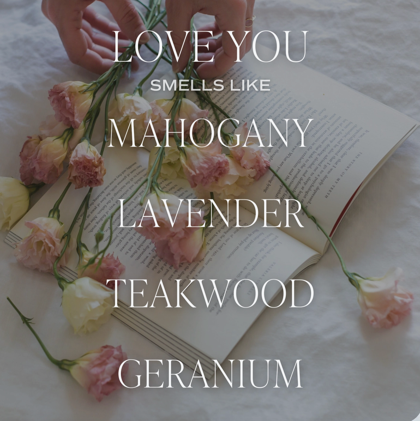 "Love You" Candle