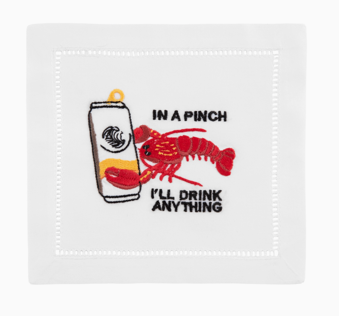 "In A Pinch" Cocktail Napkin