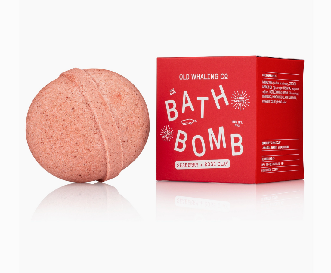 Seaberry & Rose Clay Bath Bomb