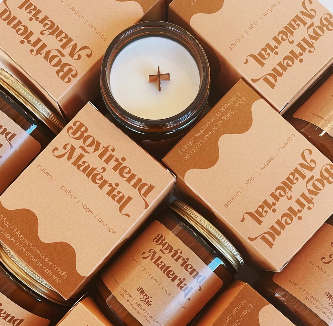"Boyfriend Material" Candle