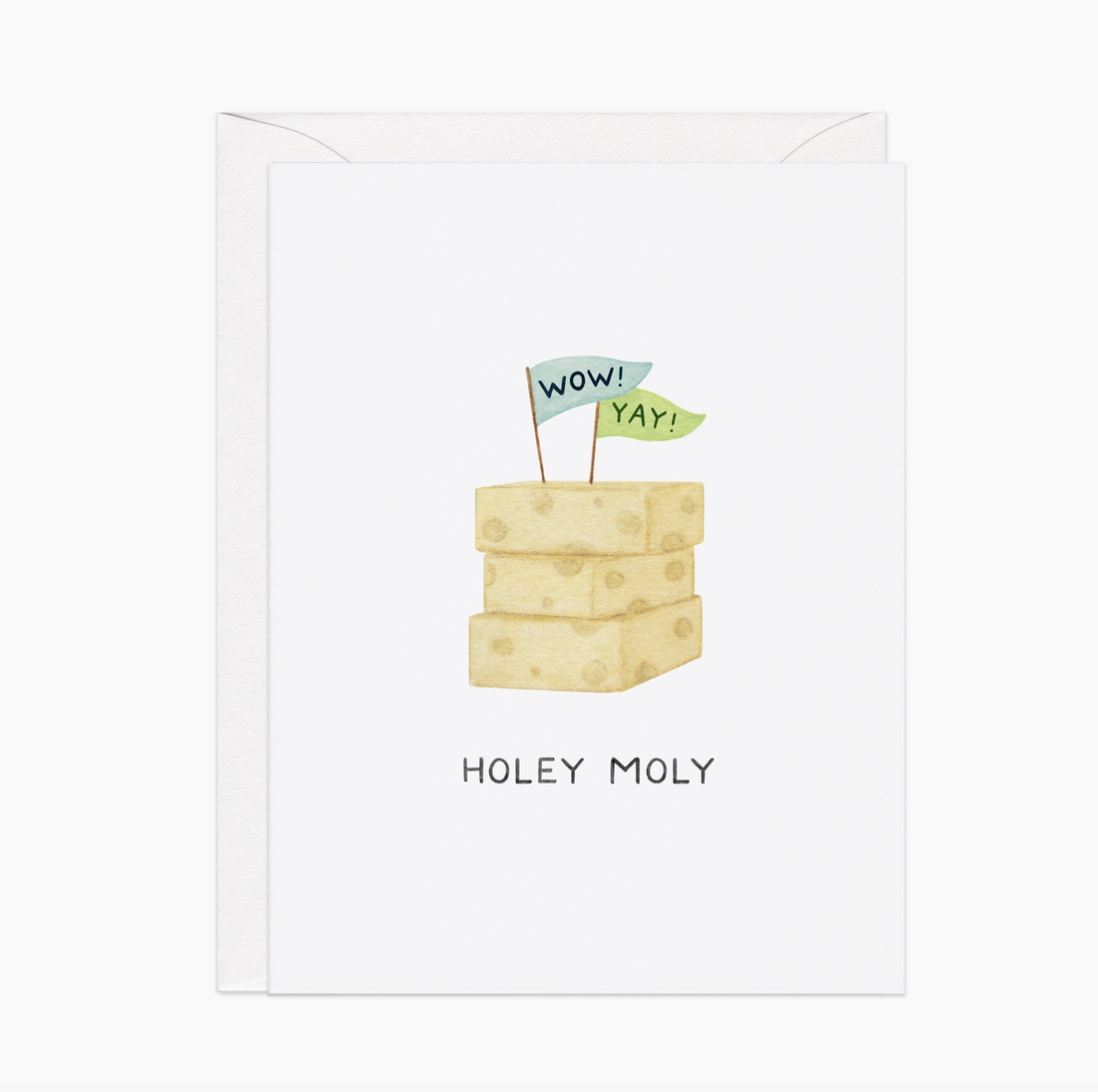 "Holey-Moley" Card