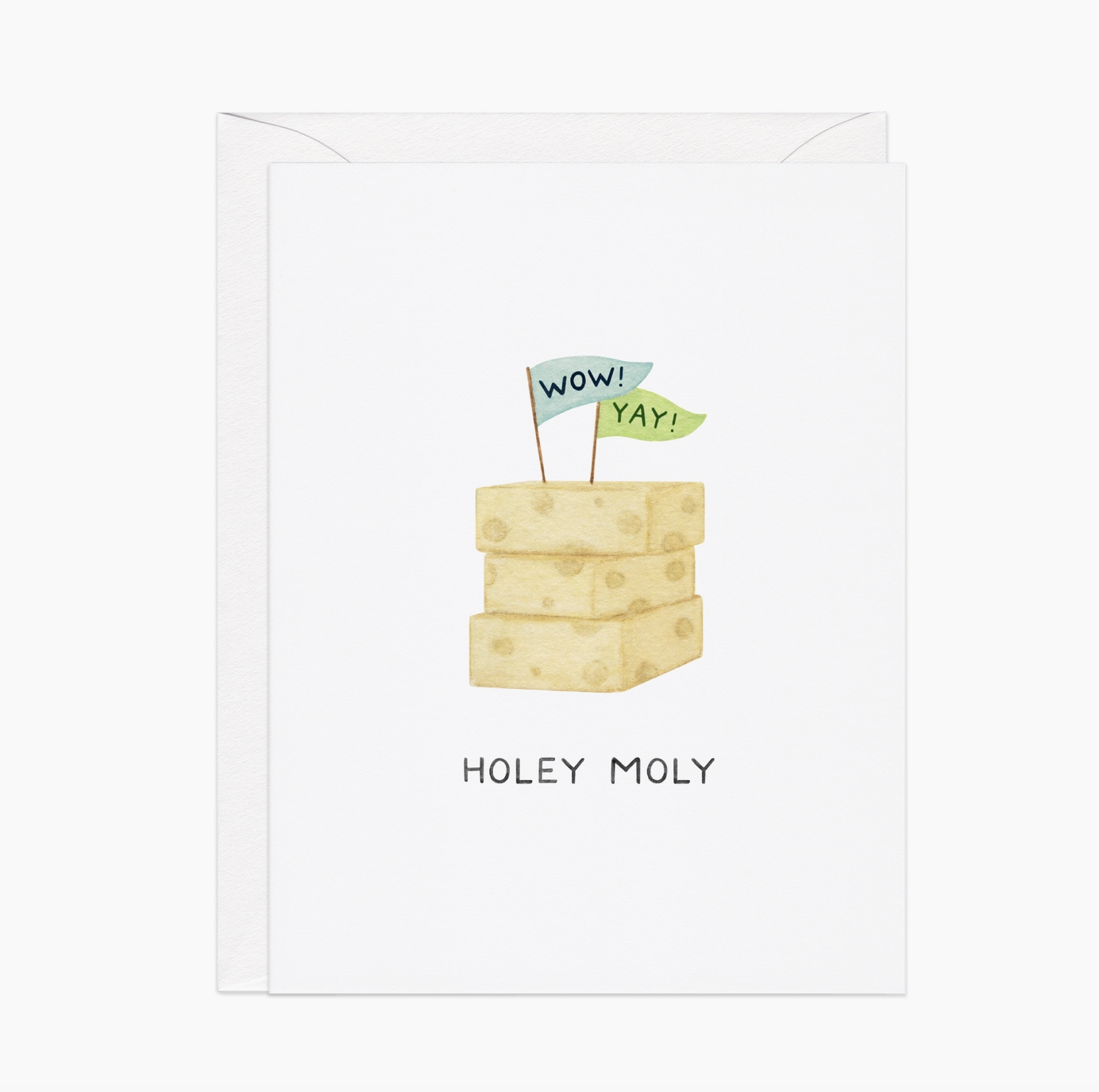 "Holey-Moley" Card