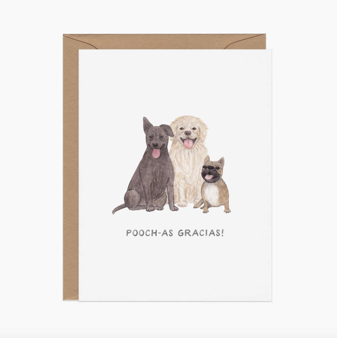 "Pooch-as Gracias" Card