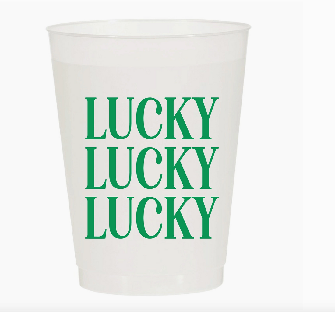 "Lucky, Lucky, Lucky" Cup Set